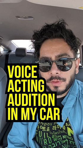 sometimes you gotta shoot your shot. I recorded this in my car and sent it to the voice acting director of an upcoming fantas...