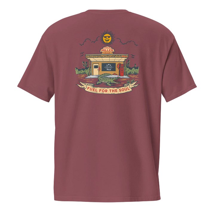 Sterling Miller Sounds Comfort Colors Pocket Tee – “Fuel for the Soul” product image (1)