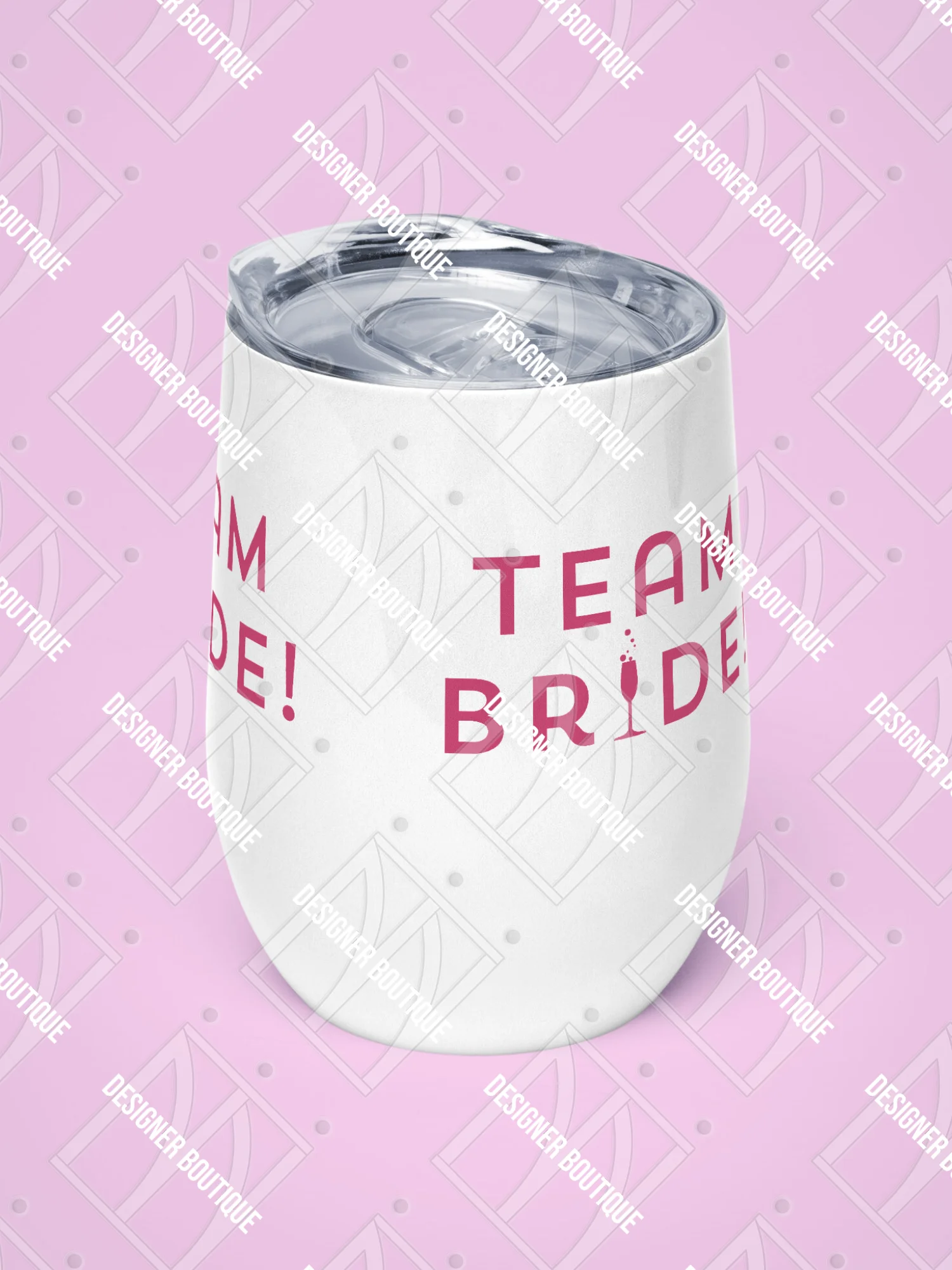 Team Bride Wine Tumbler product image (7)
