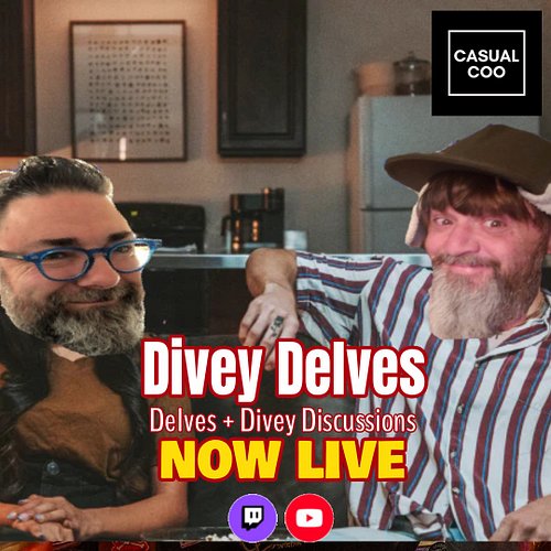 Divey Discussion is LIVE! Coo & Sanchin: 69% wisdom, 31% Delve disasters. Join the chaos, Link in Profile. #worldofwarcraft #...