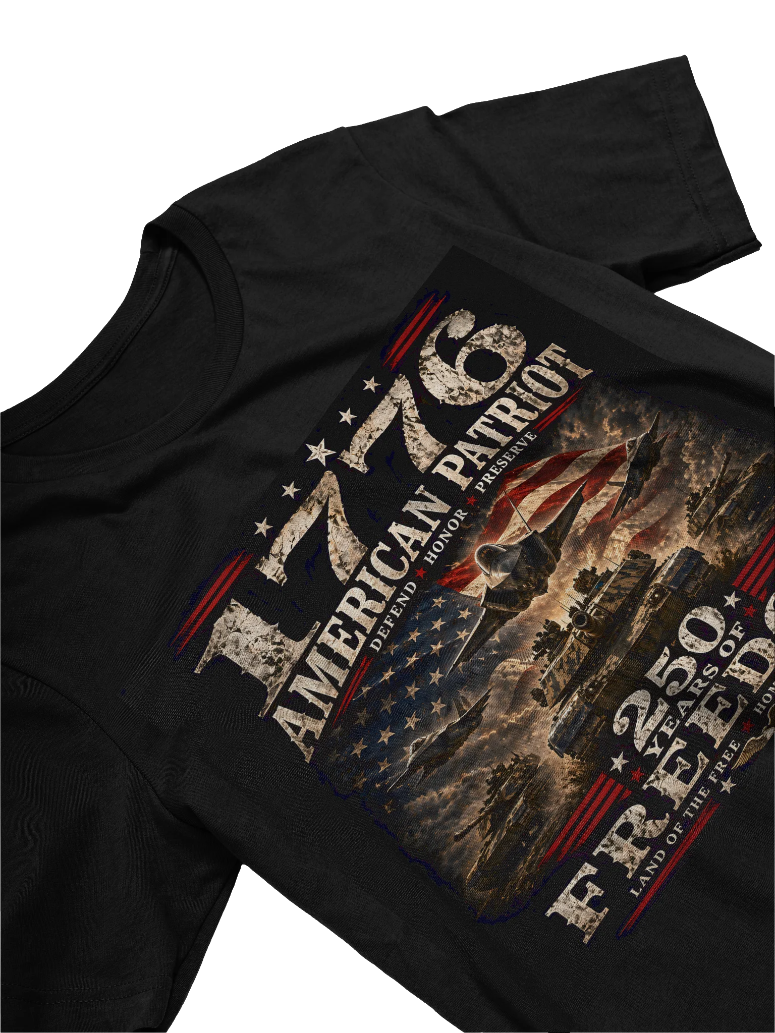 Women’s 1776 American Patriot Freedom Tee product image (3)