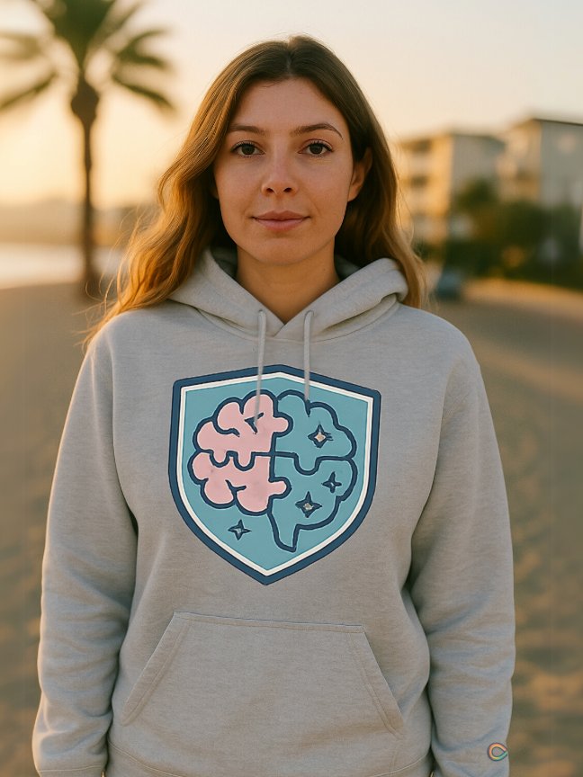 Neurodiverse Shield Unisex Hoodie product image (1)