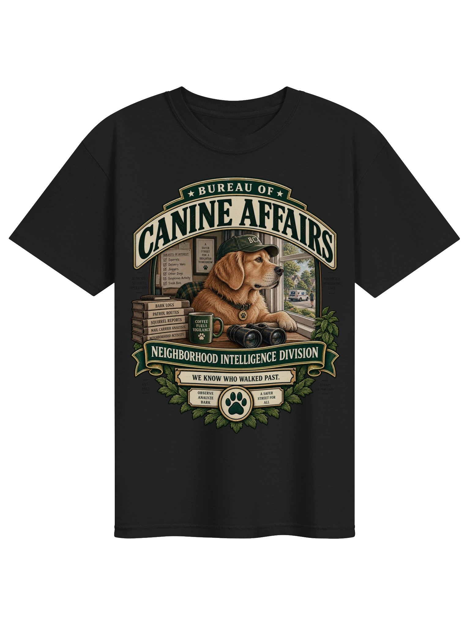 Bureau of Canine Affairs Heavyweight Tee product image (3)