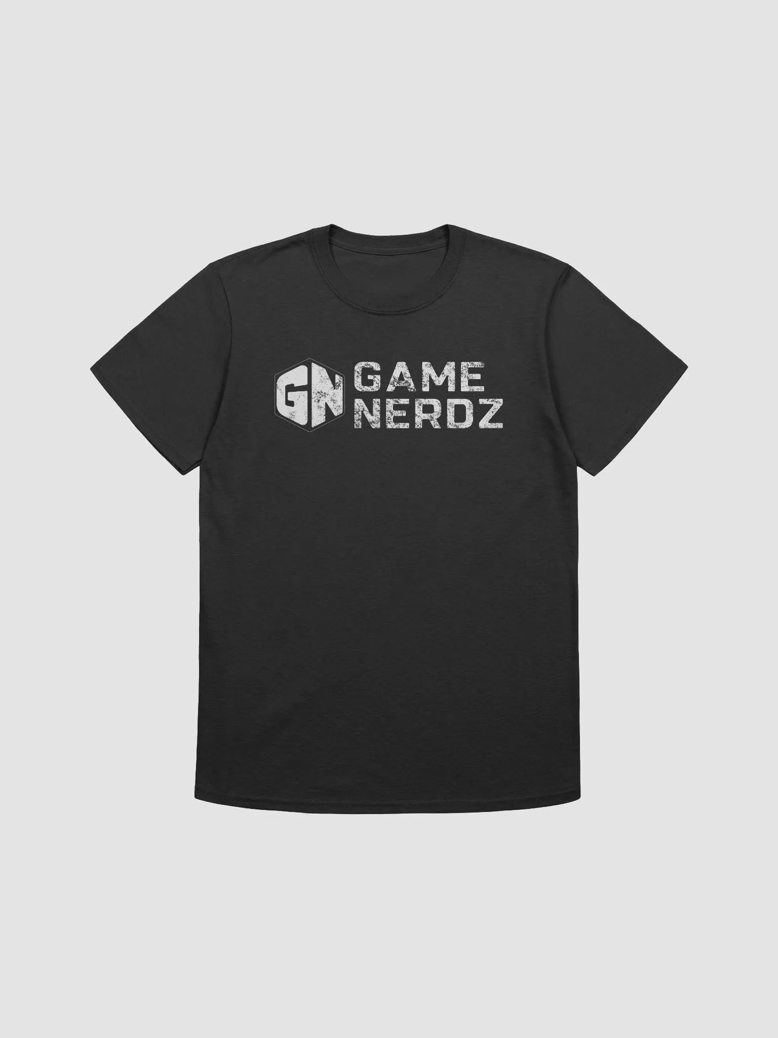 Game Nerdz Vintage Logo Gildan Softstyle - Black product image (5)