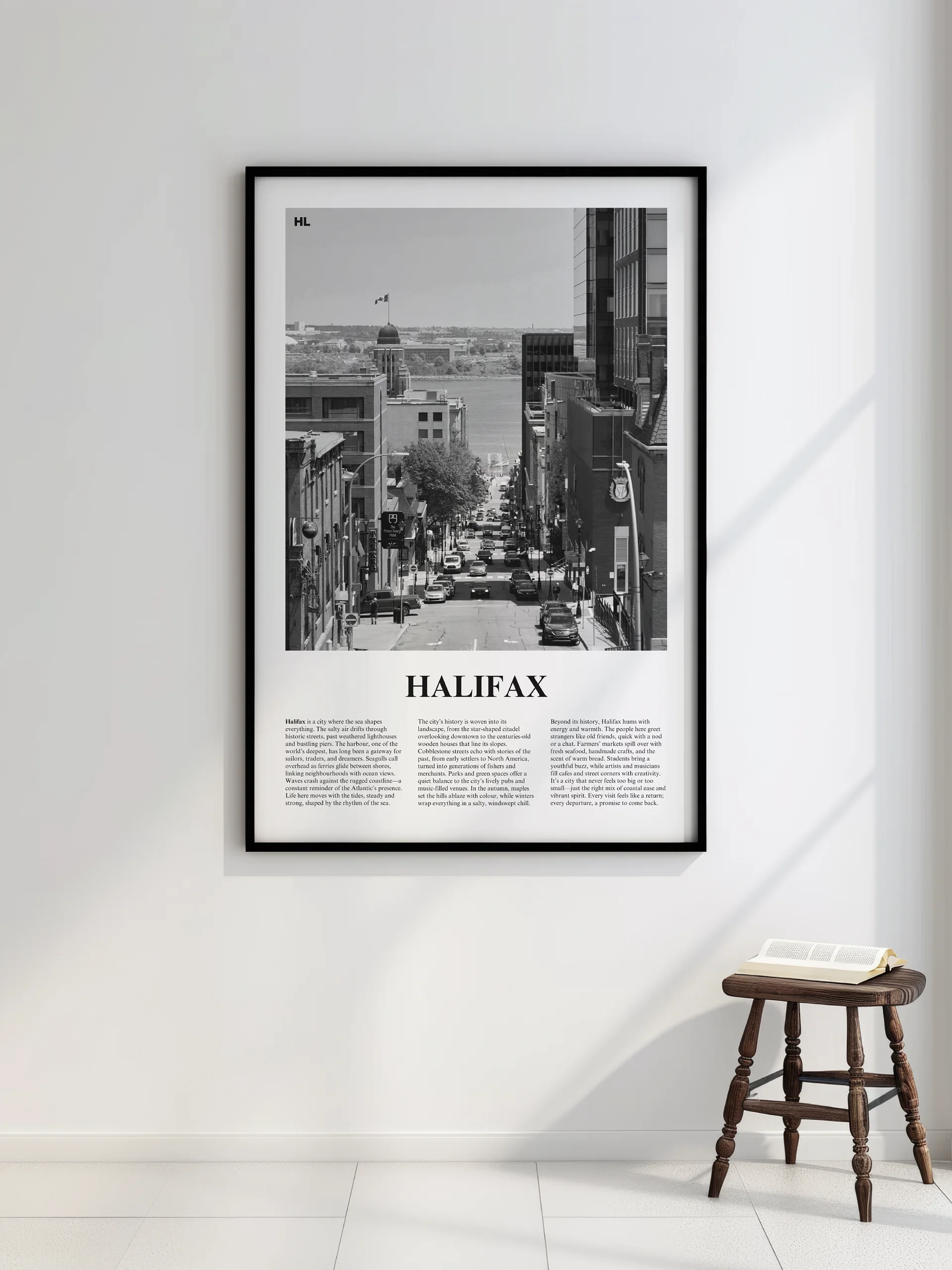 Halifax 02 Newspaper Poster | Framed product image (2)