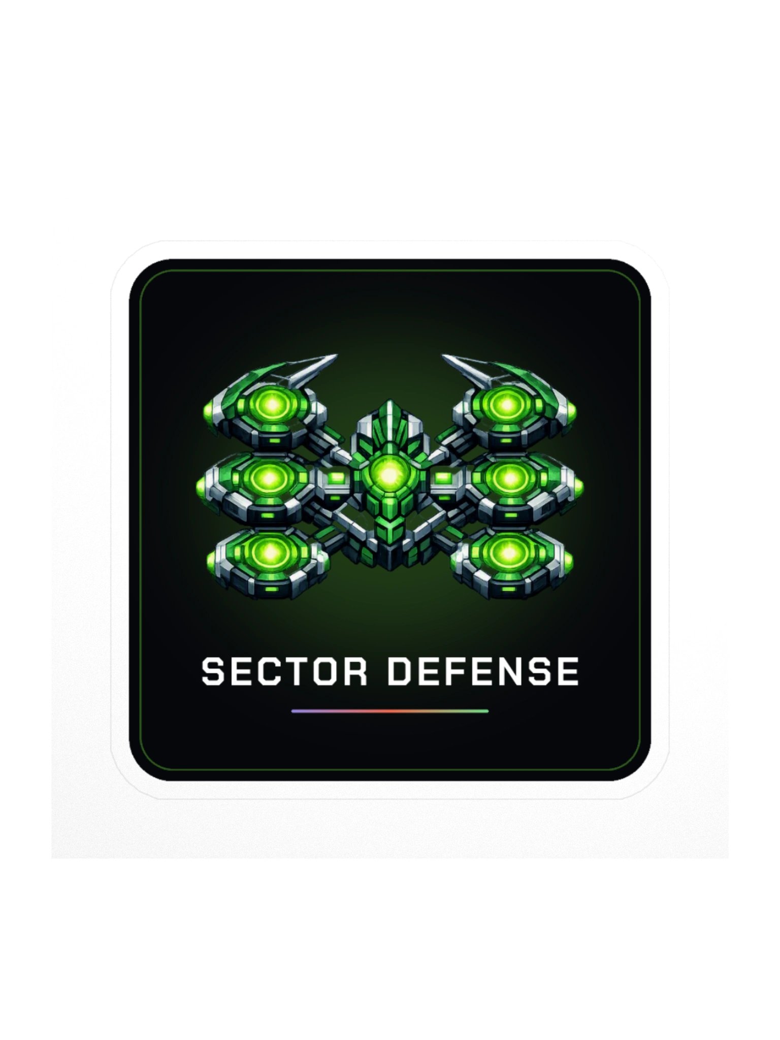 Sector Defense Jade Seraph Sticker product image (1)