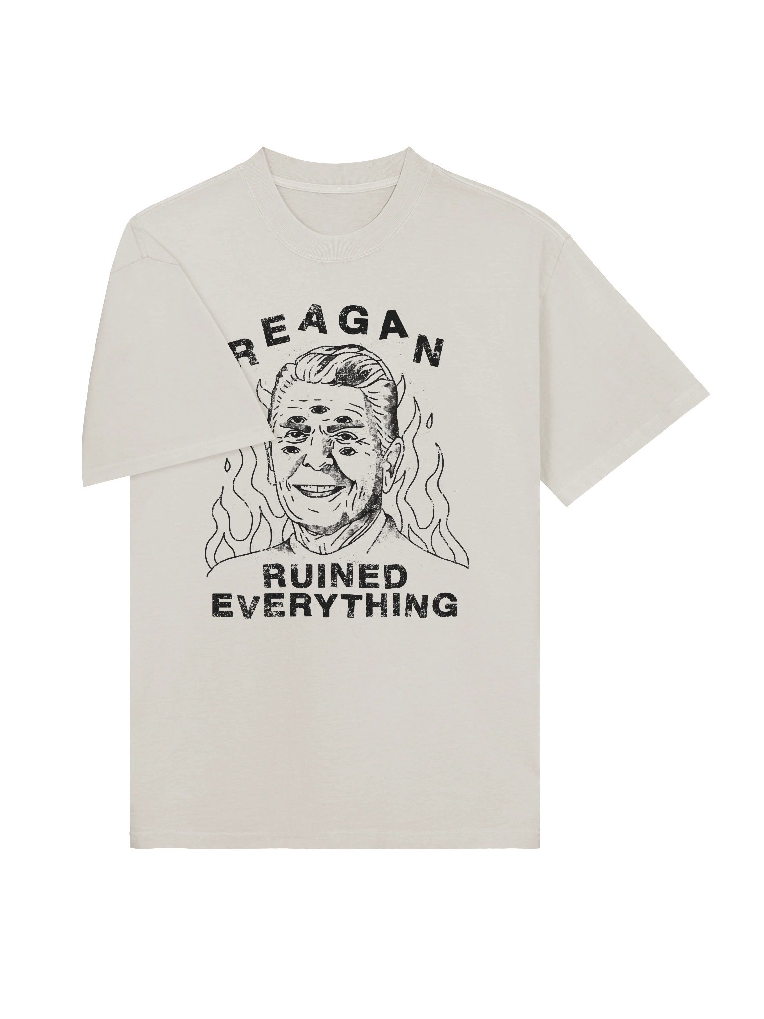 Reagan Ruined Everything! Graphic T-shirt product image (3)