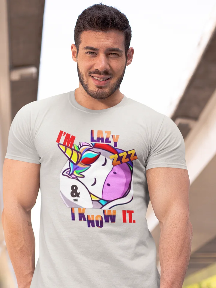 I'm Lazy And I Know It Tee - Over-sized Fit product image (1)
