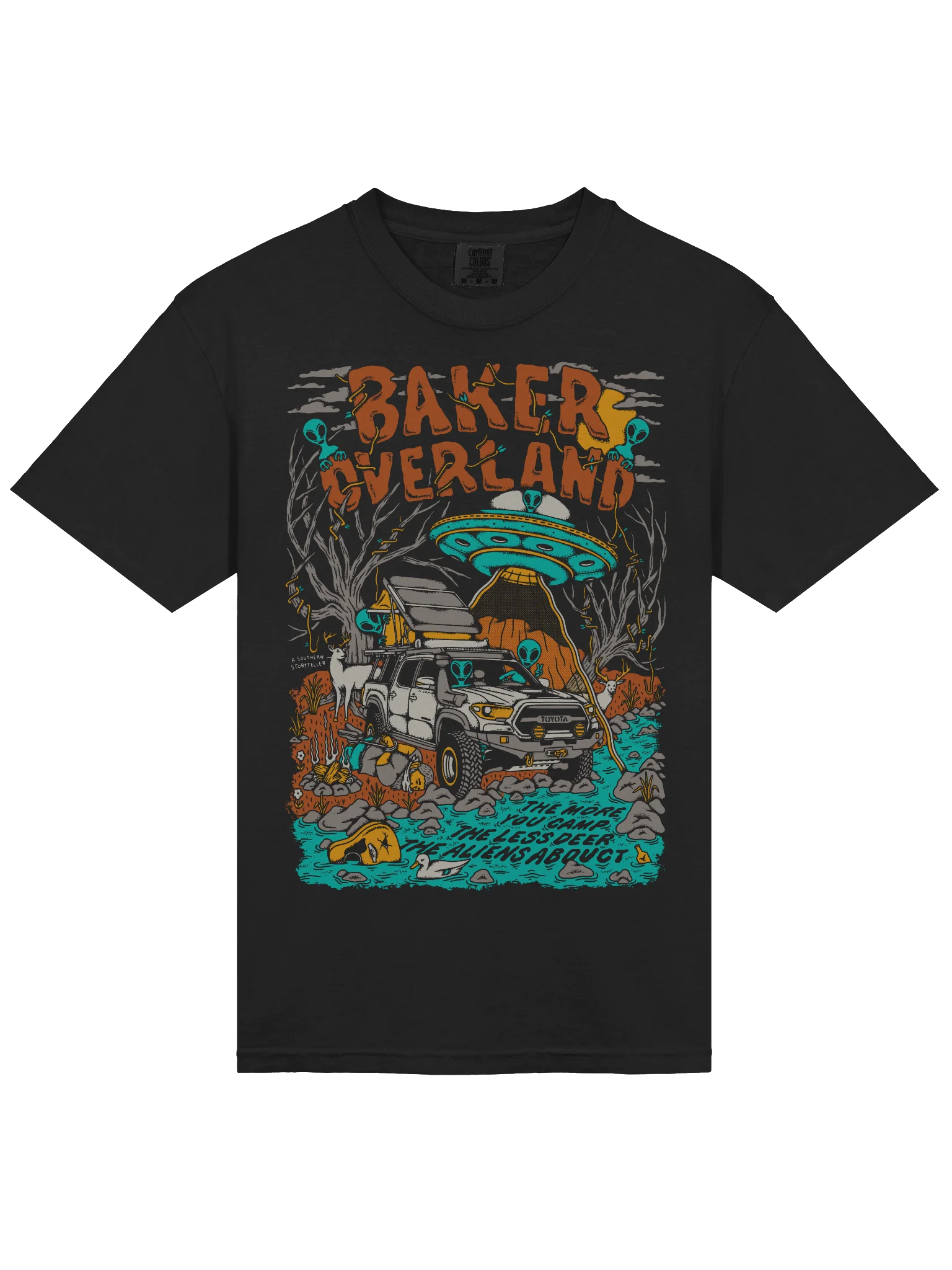 Full Front T - Black product image (3)