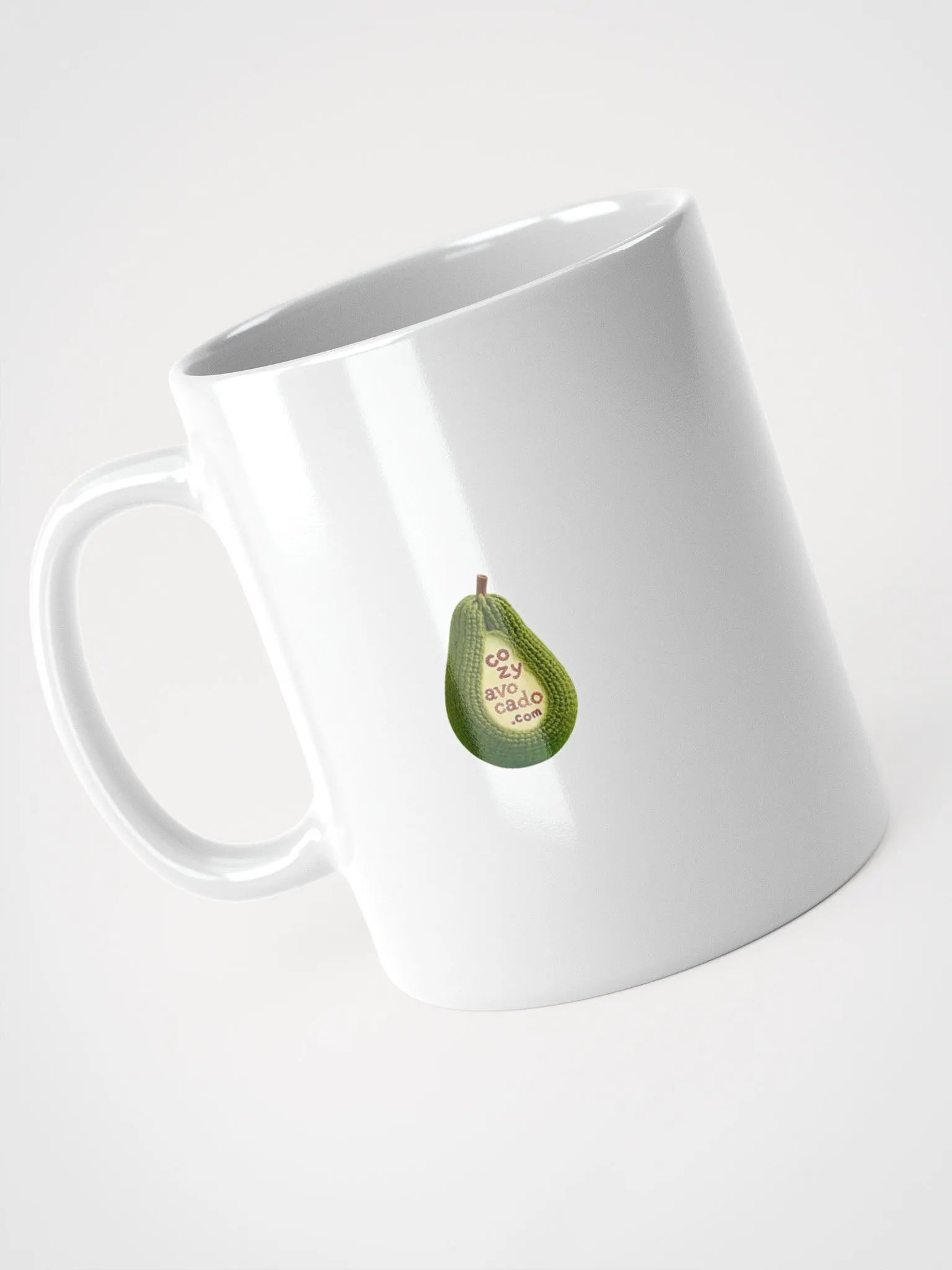 CozyAvocado White Glossy Mug Watermelon #1 product image (3)