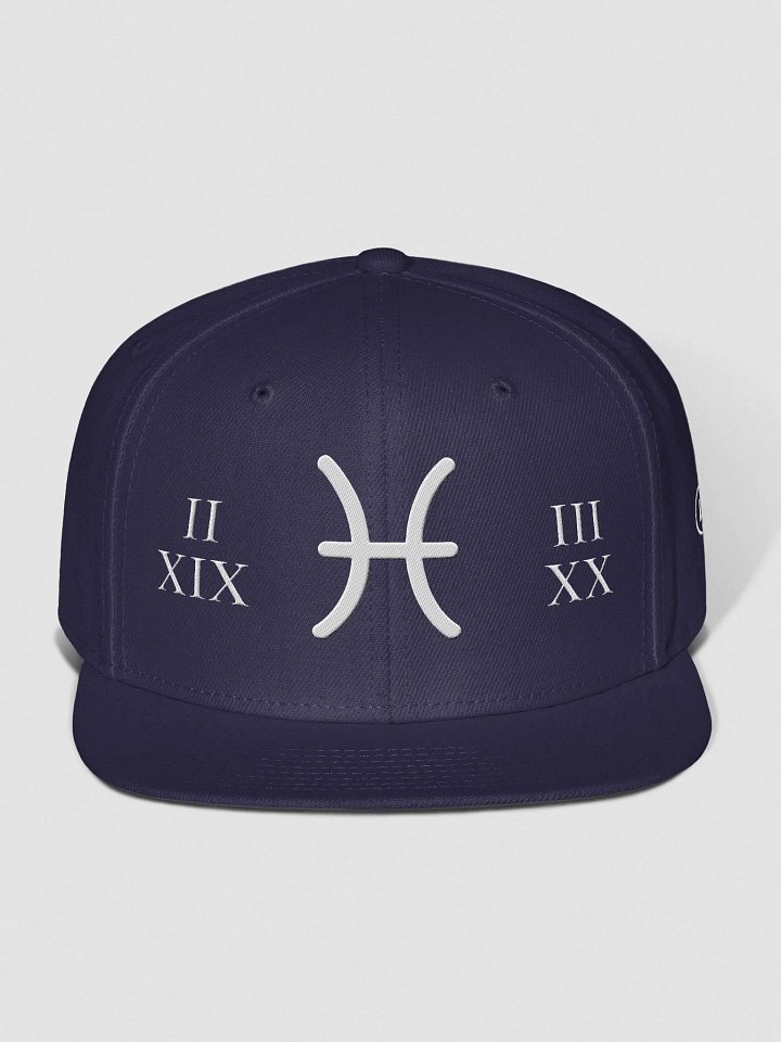 Pisces Zodiac Sign "Depth" Beyond the Surface Snapback Cap product image (1)