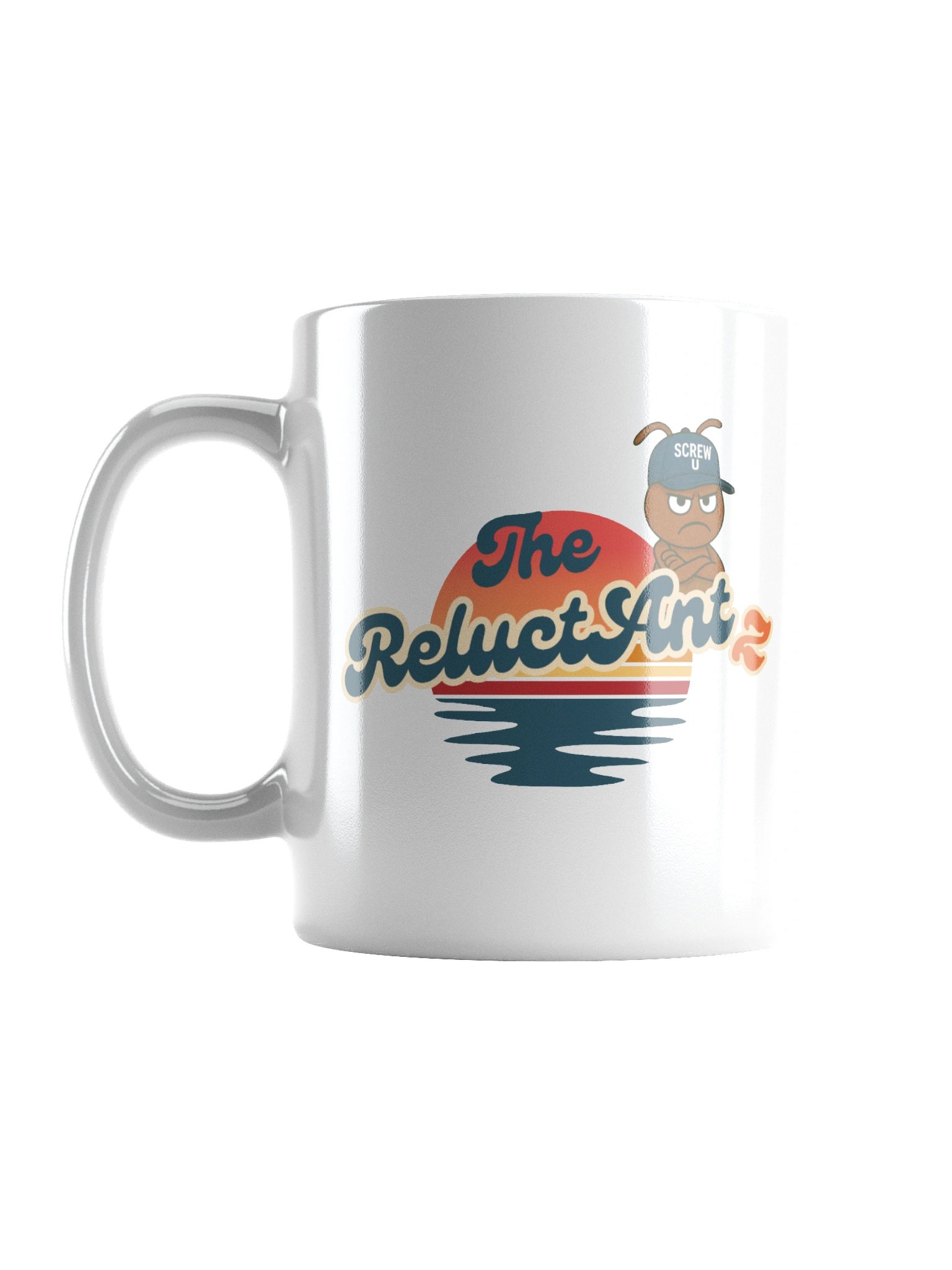 Screw U Coffee Mug by The ReluctAntz – White product image (1)