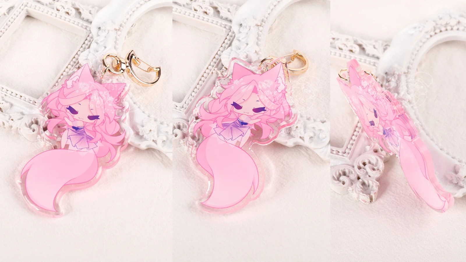 Eepy Babi Eclairsu Keychain 3in product image (2)