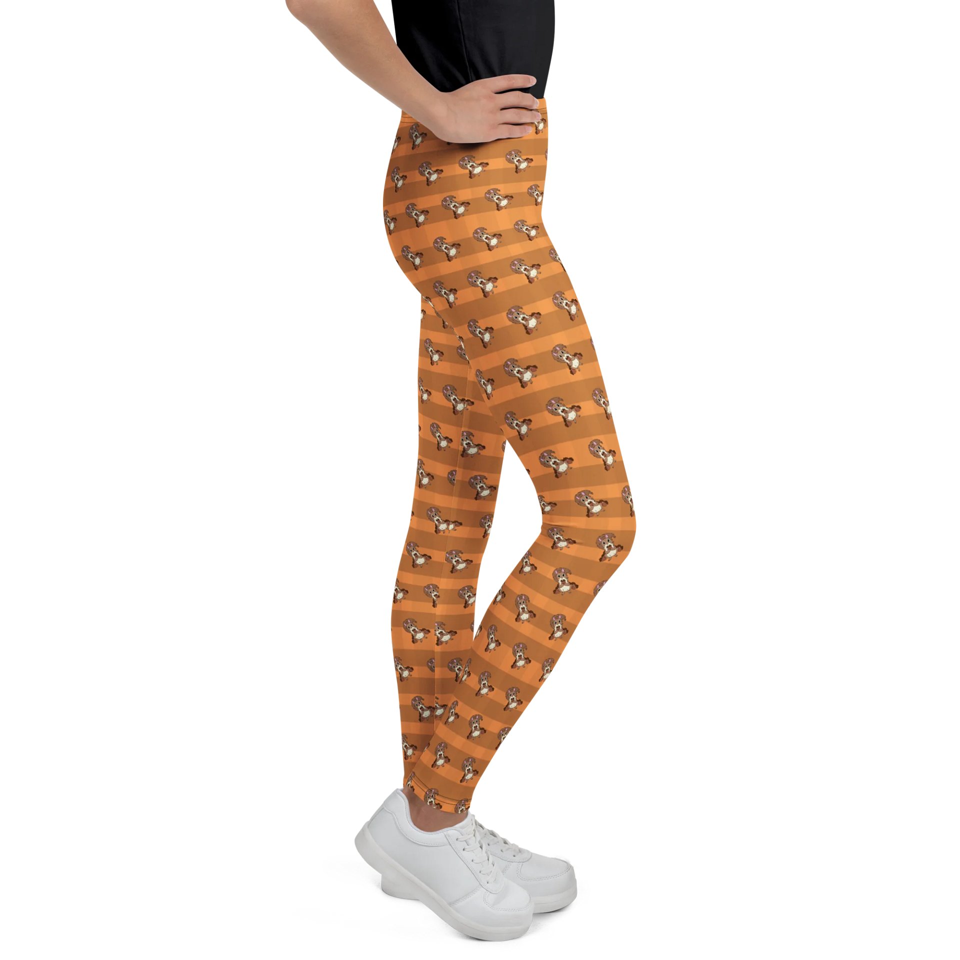 "Squirrelly Squirrel" Pattern - Youth Leggings product image (5)