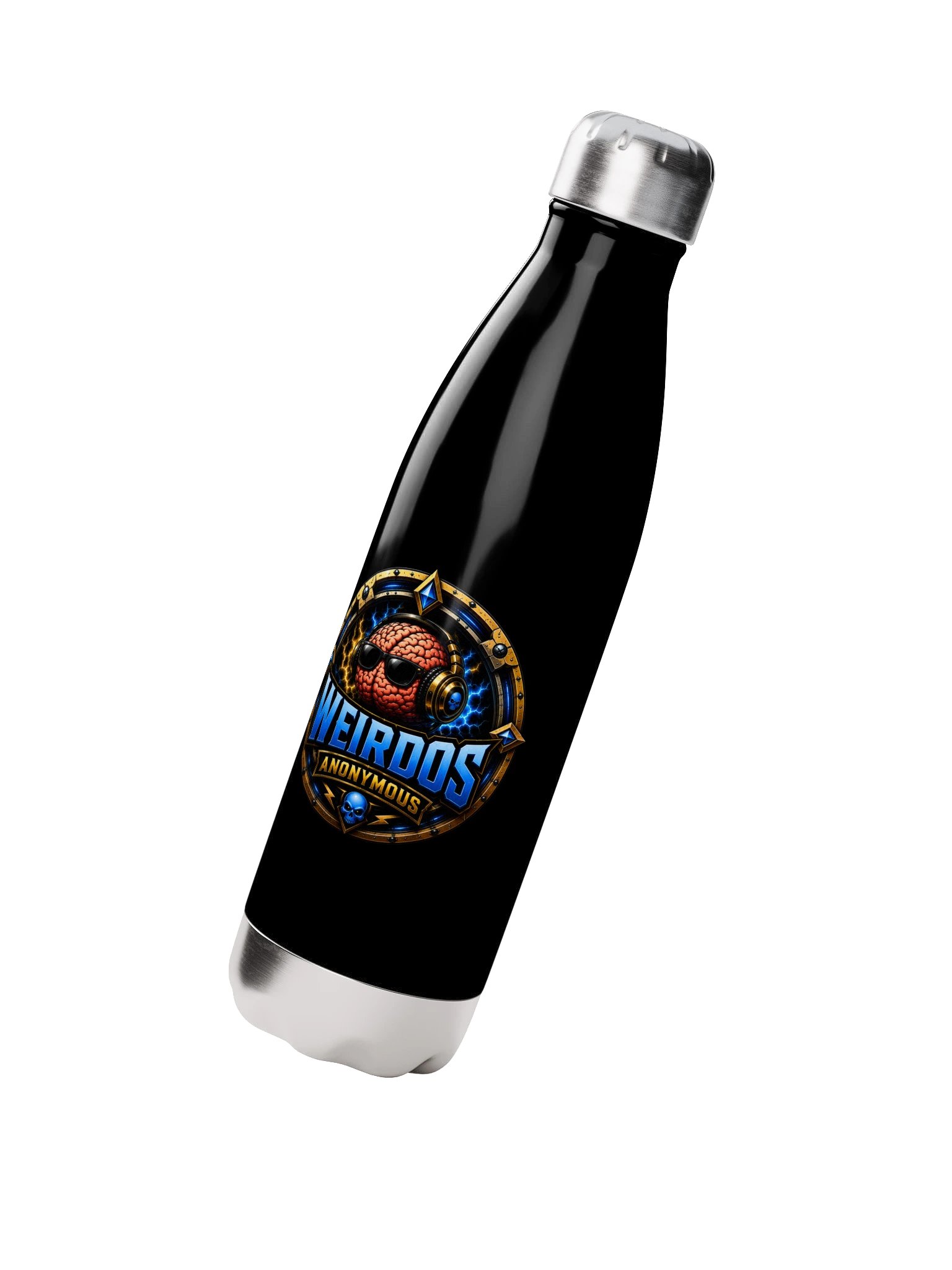 Beard__Oh Weirdos Anonymous Water Bottle product image (2)