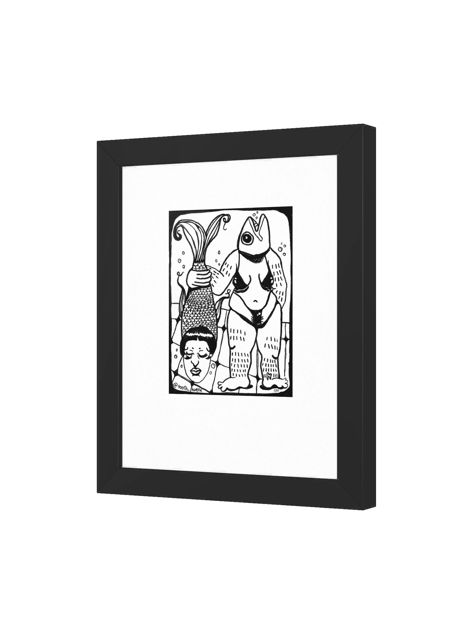 FRAMED GOTCHA PRINT product image (28)