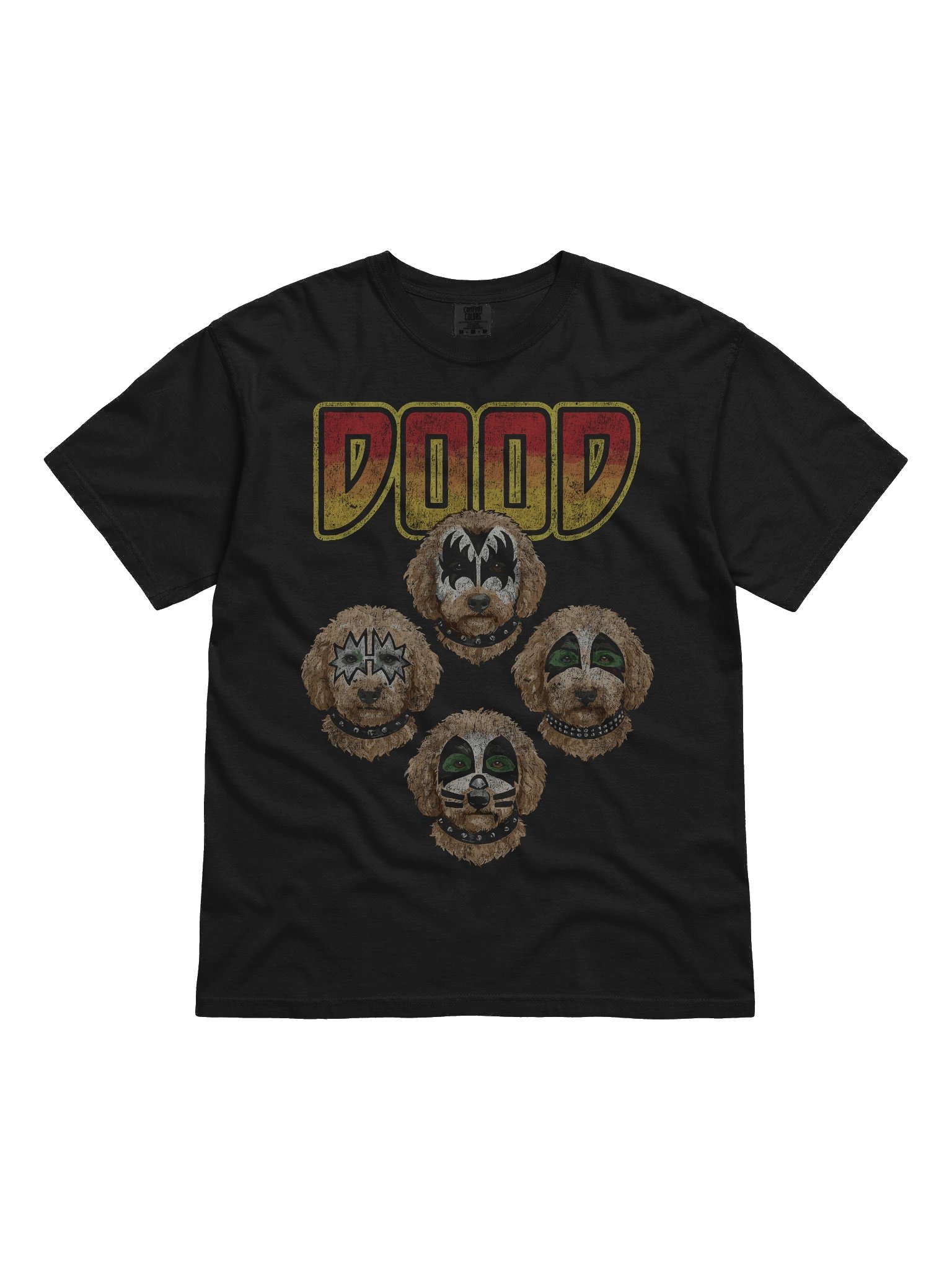Dood Rock Band Comfort Colors Garment-Dyed Heavyweight T-Shirt product image (1)