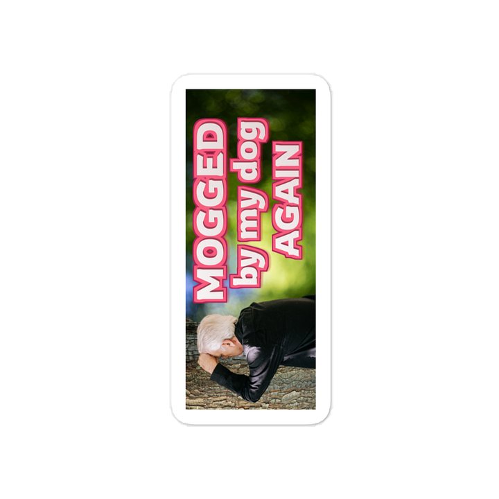 MOGGED Sticker product image (1)