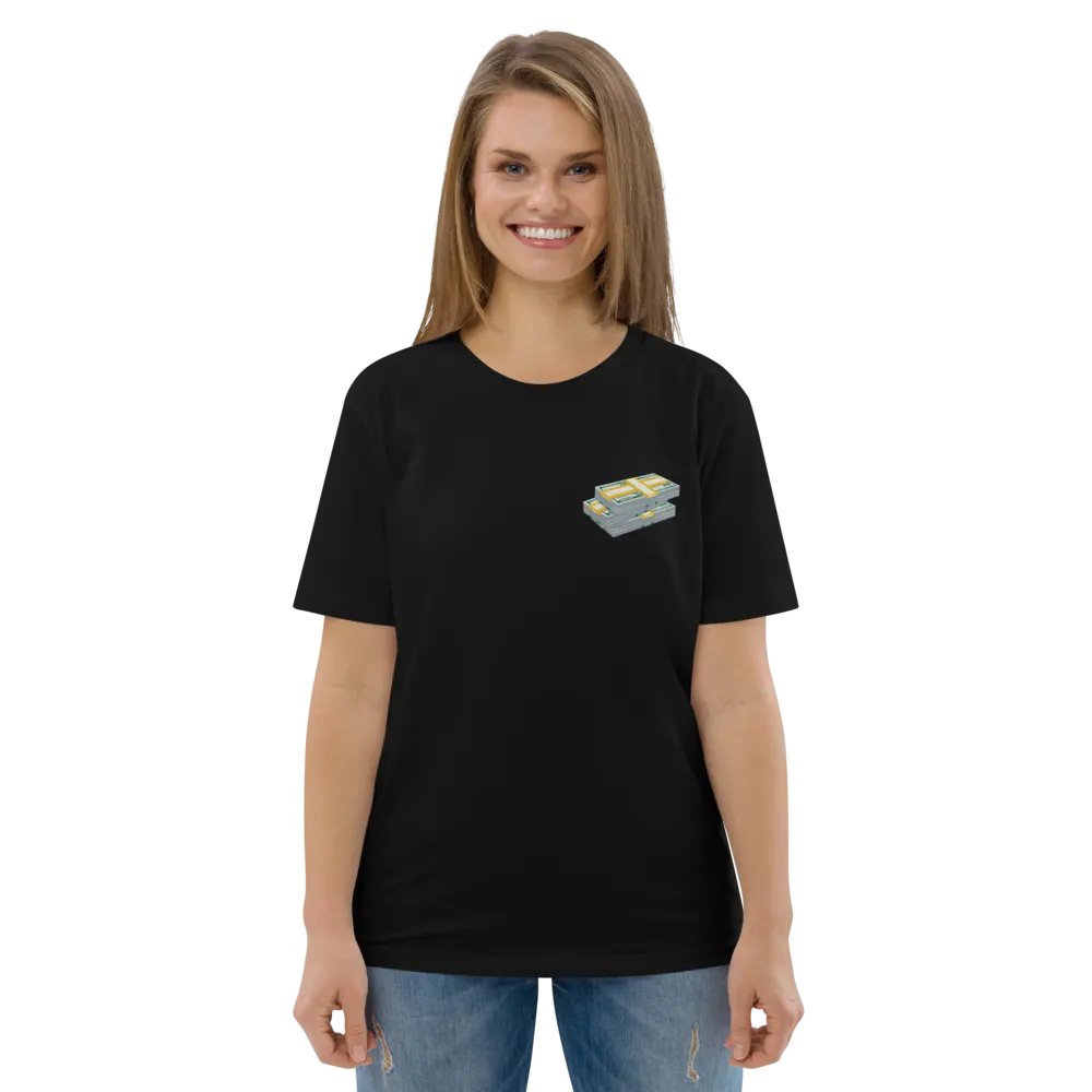 dollar stacks embroidered t-shirt - 100% cotton product image (10)