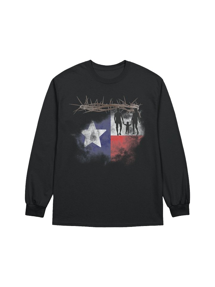 God, Family, Texas Long-Sleeve T-Shirt product image (1)