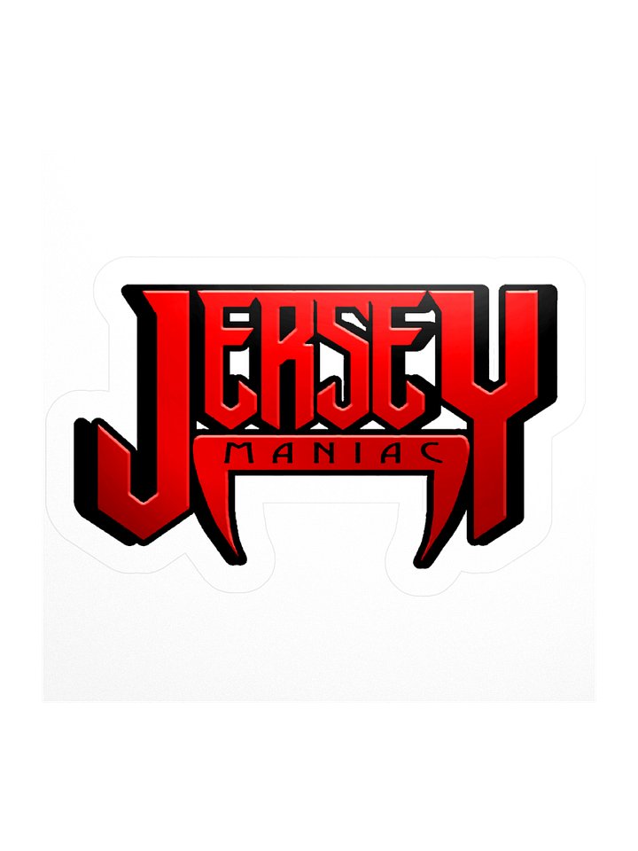 Jersey Maniac OG Logo Sticker product image (1)