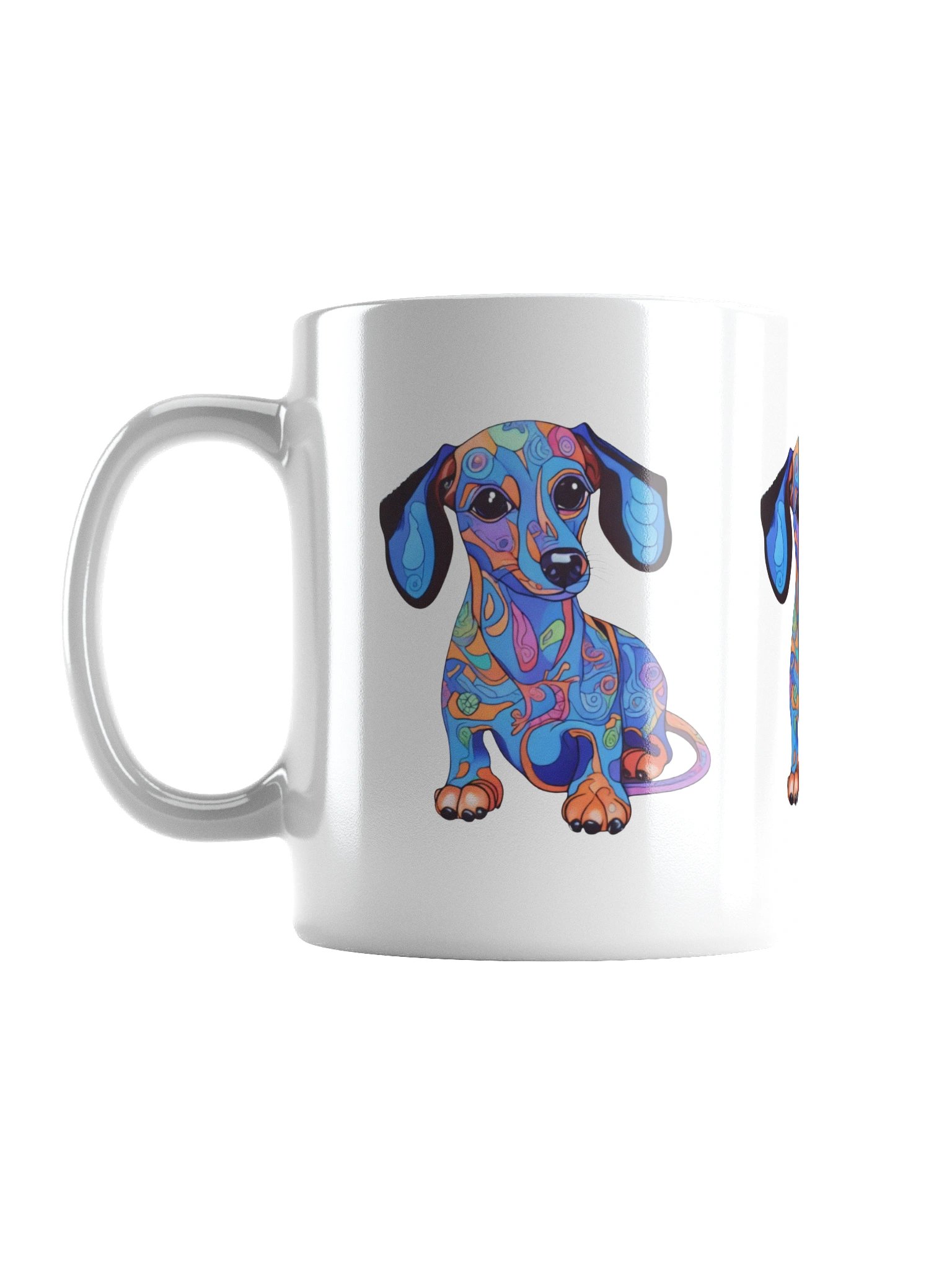 Psychedelic Dachshund #1 - Mug product image (1)