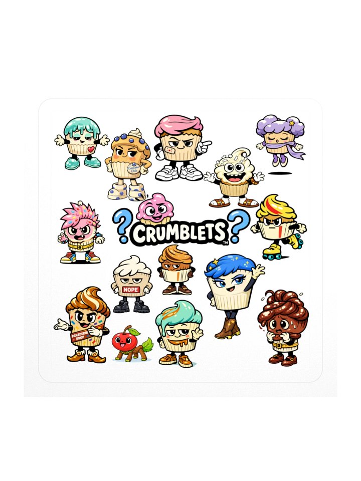 Crumblets Sticker- Group product image (1)