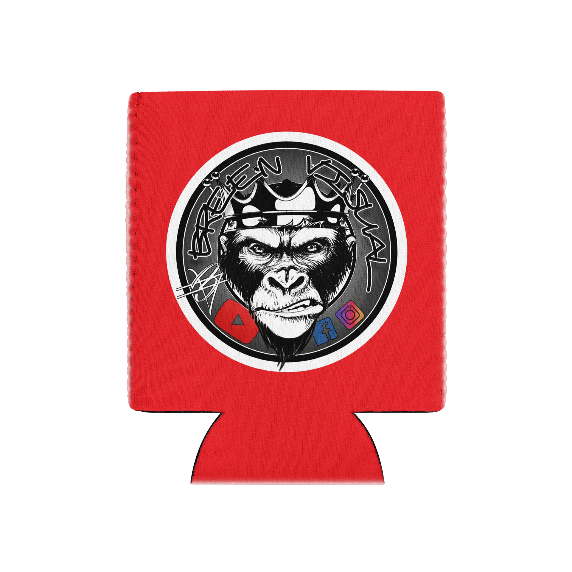 Signature 1 Gorilla Koozie - Red (Regular) product image (1)