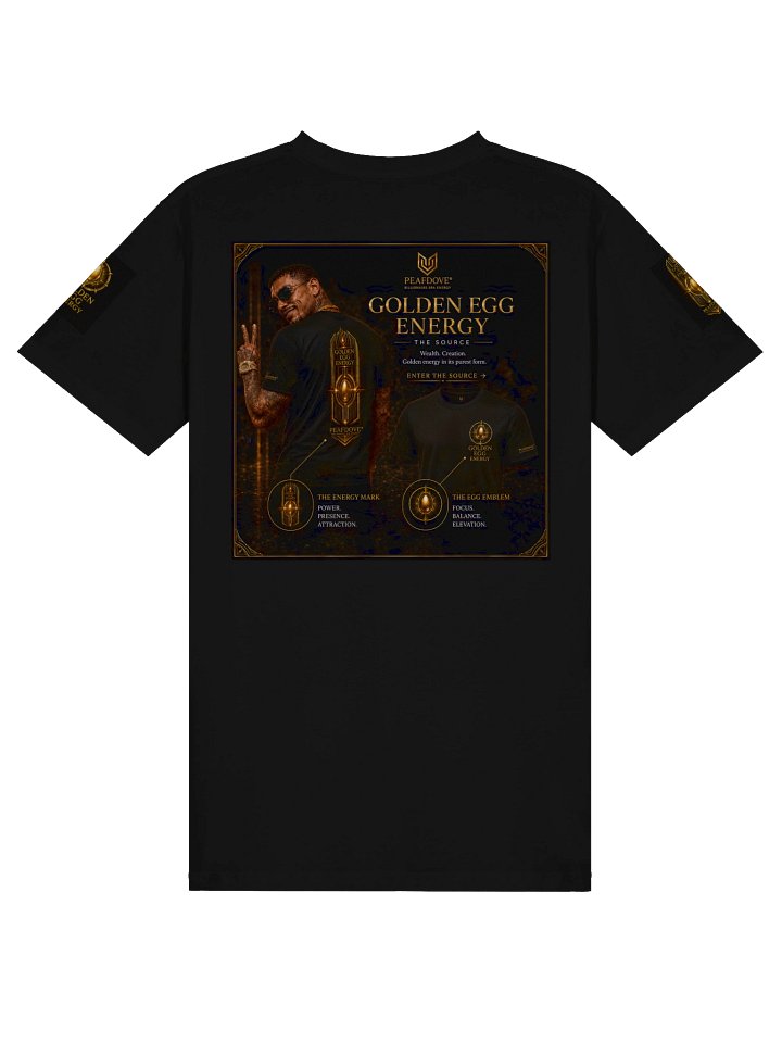 PEAFDOVE® THE SOURCE — Golden Egg Energy Shirt product image (2)