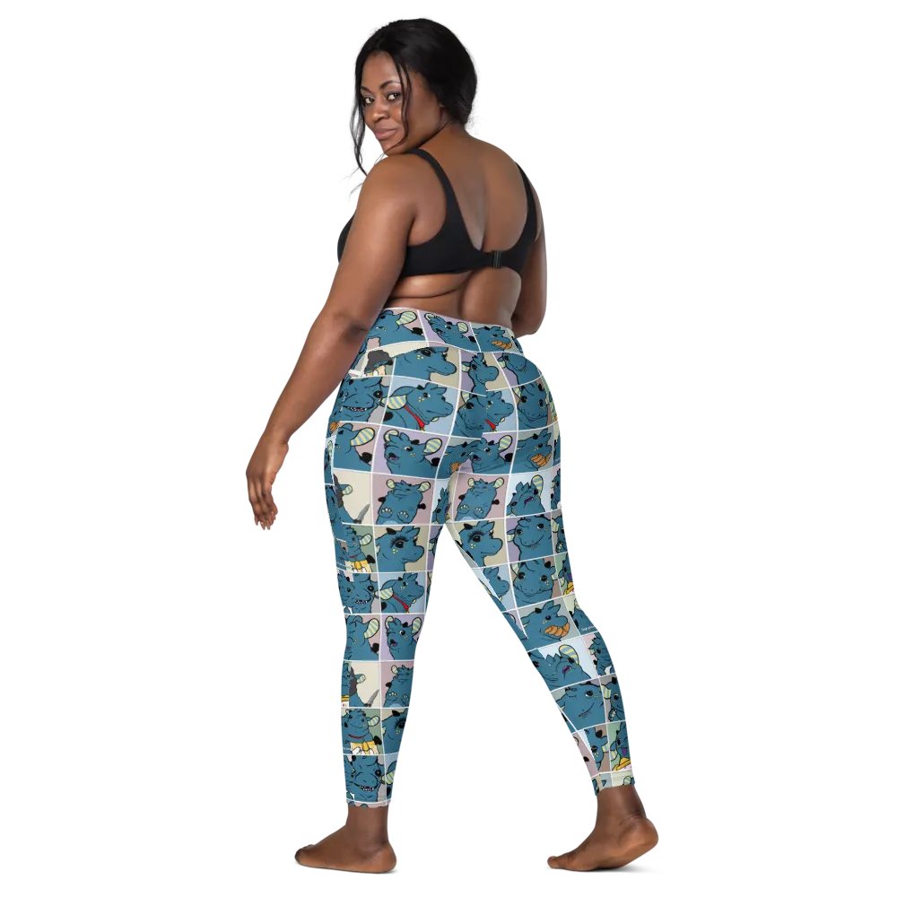 All Over Skyhuahua Leggings product image (4)