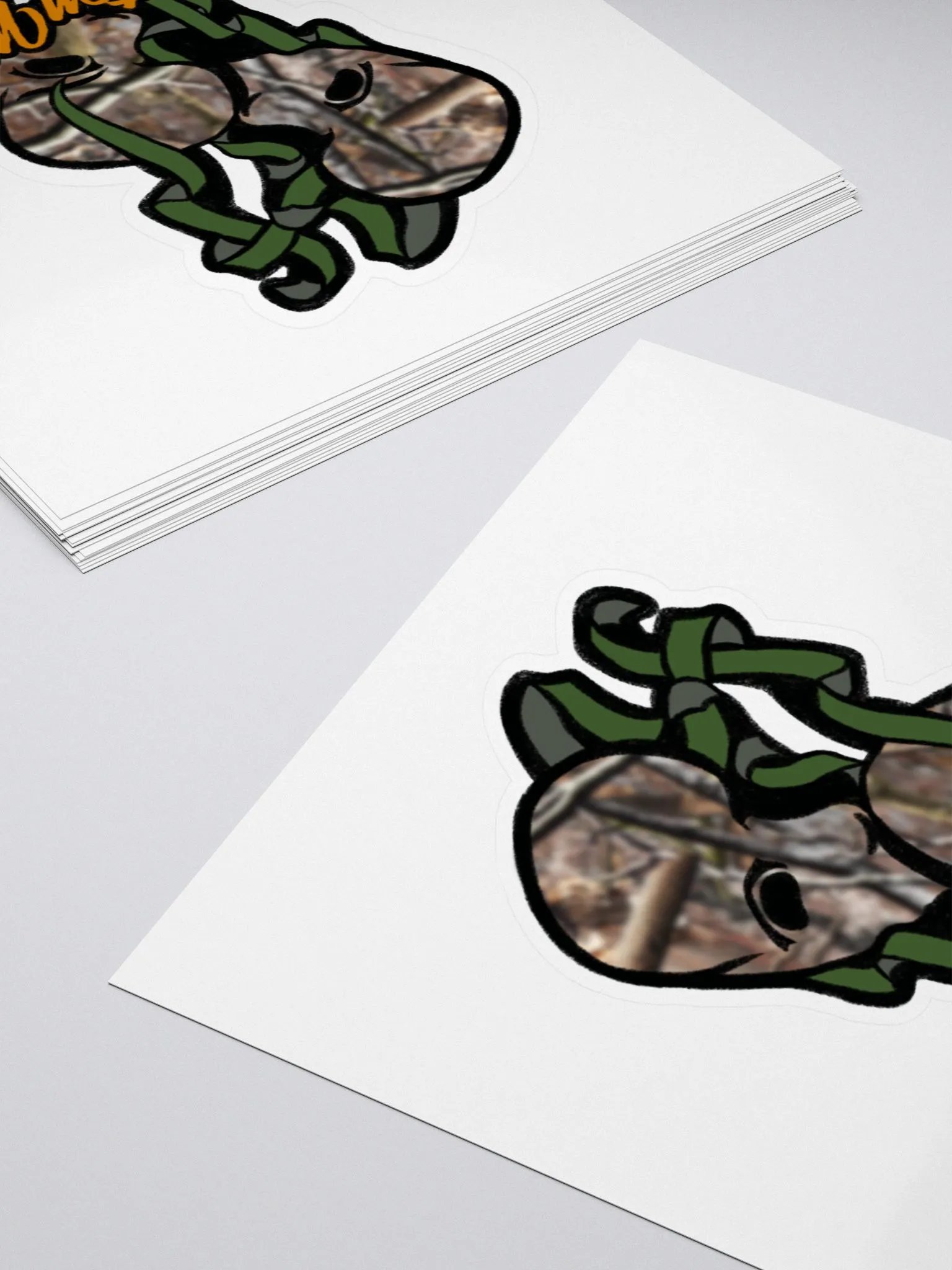 Hunter Camo Logo Sticker product image (10)