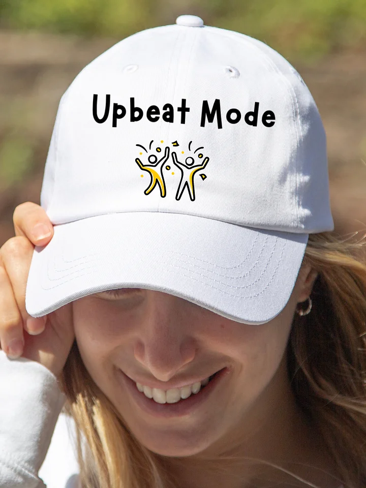 "Upbeat Mode" My Vibe Baseball Hat product image (1)