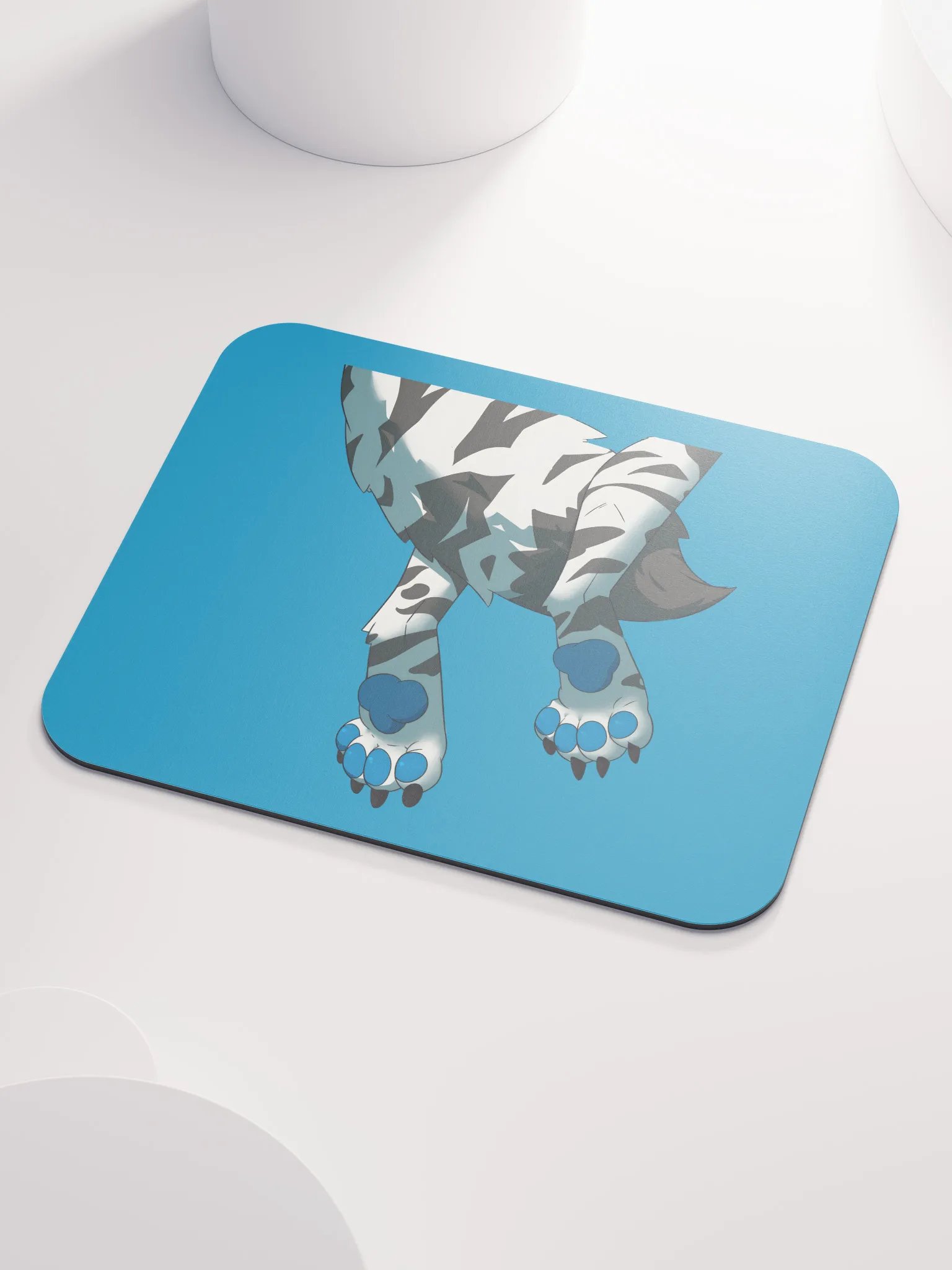 Tiger2Paws Mousepad - Light Blue product image (3)