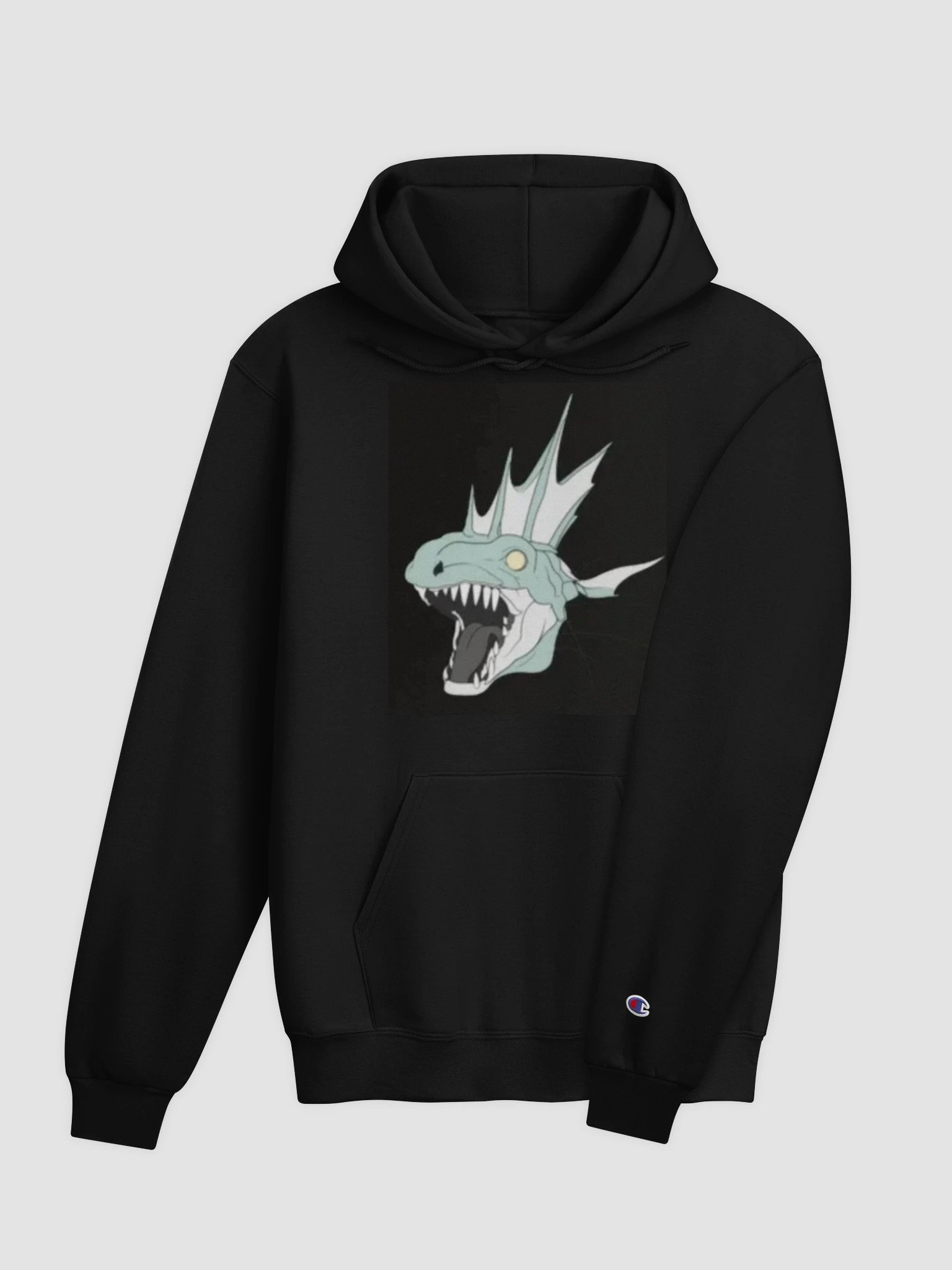 Leviathan: Sea Dragon of Chaos — Champion Hoodie | JWK JOJO STUDIO product image (7)