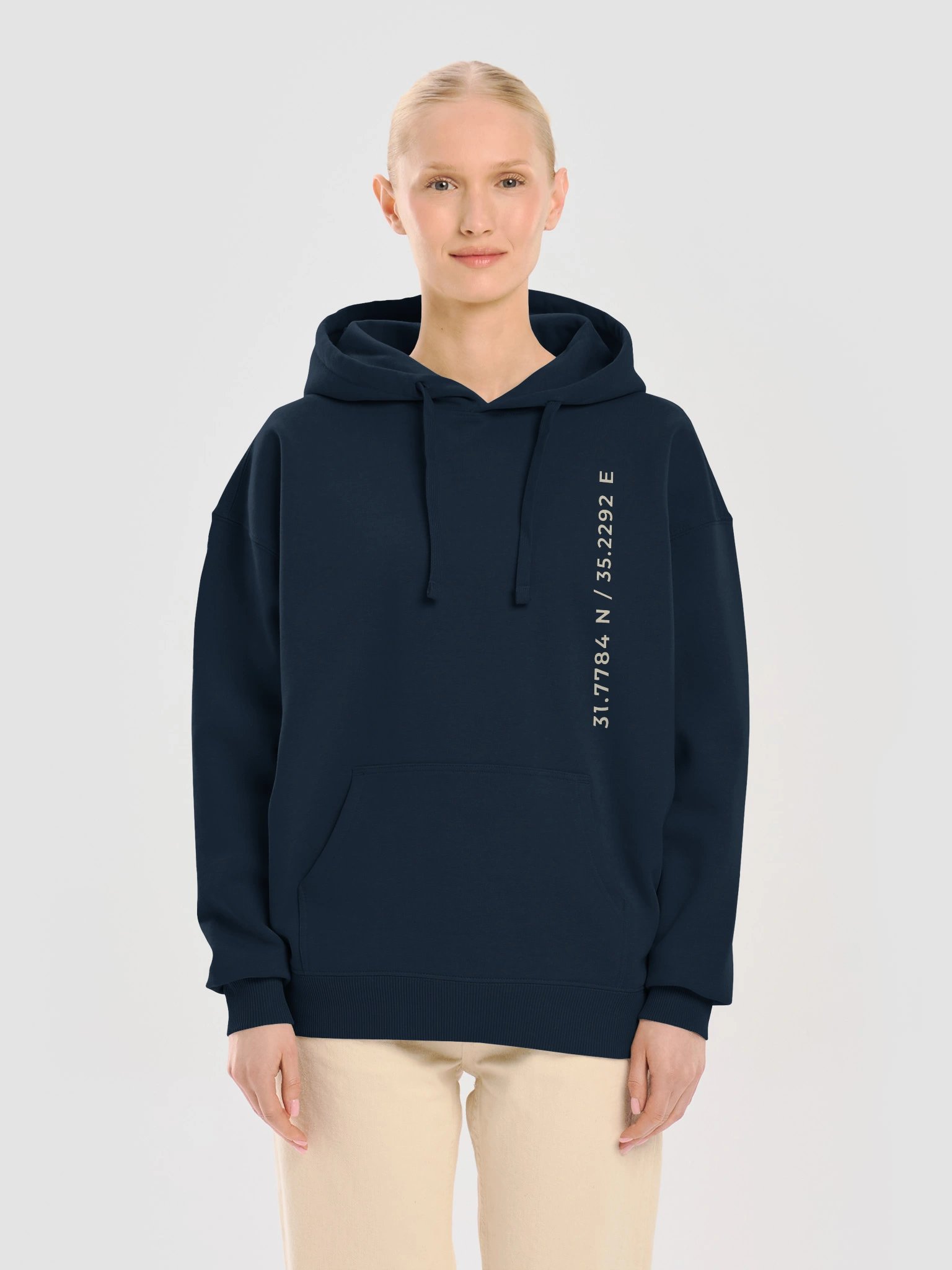 THE FINISHED ORGANIC-BLEND OVERSIZED UNISEX HOODIE product image (5)
