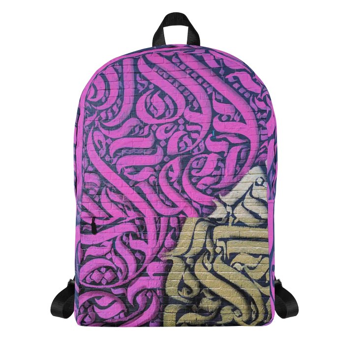Pink and Gold Calligraphy Bag (RIGHT SIDE) product image (2)