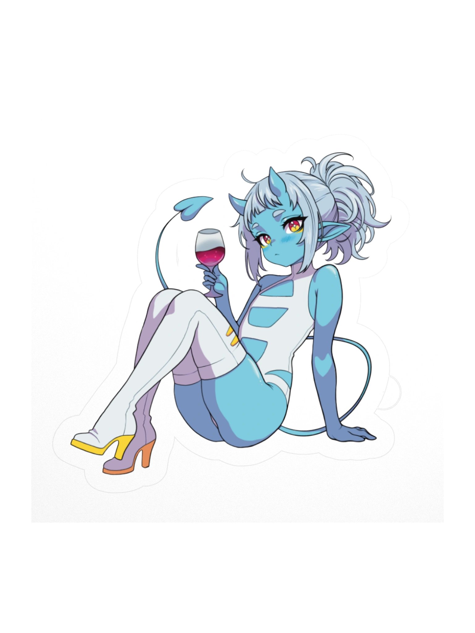 Kuu Wine Sticker product image (2)
