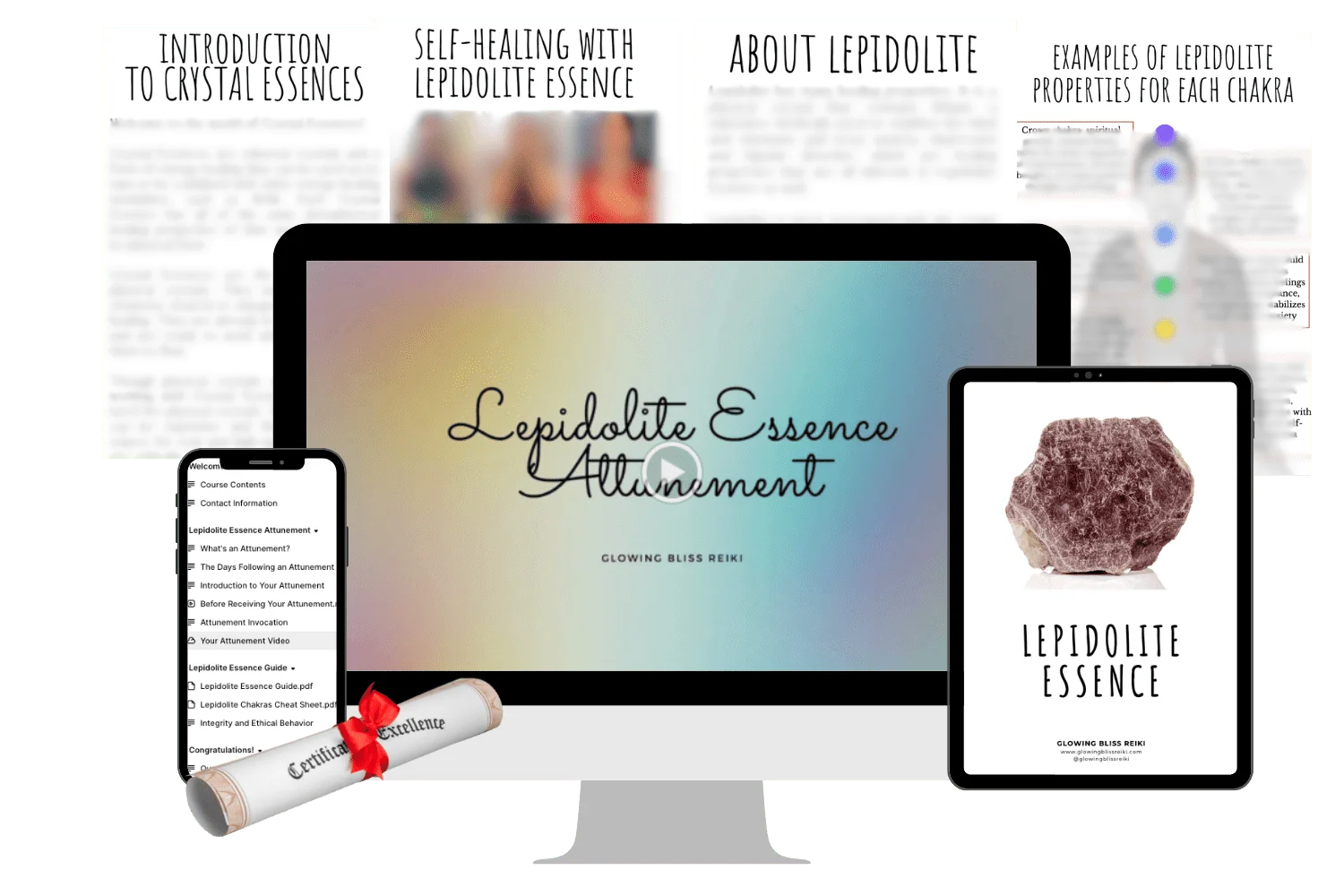 Certified Lepidolite Essence Attunement product image (1)