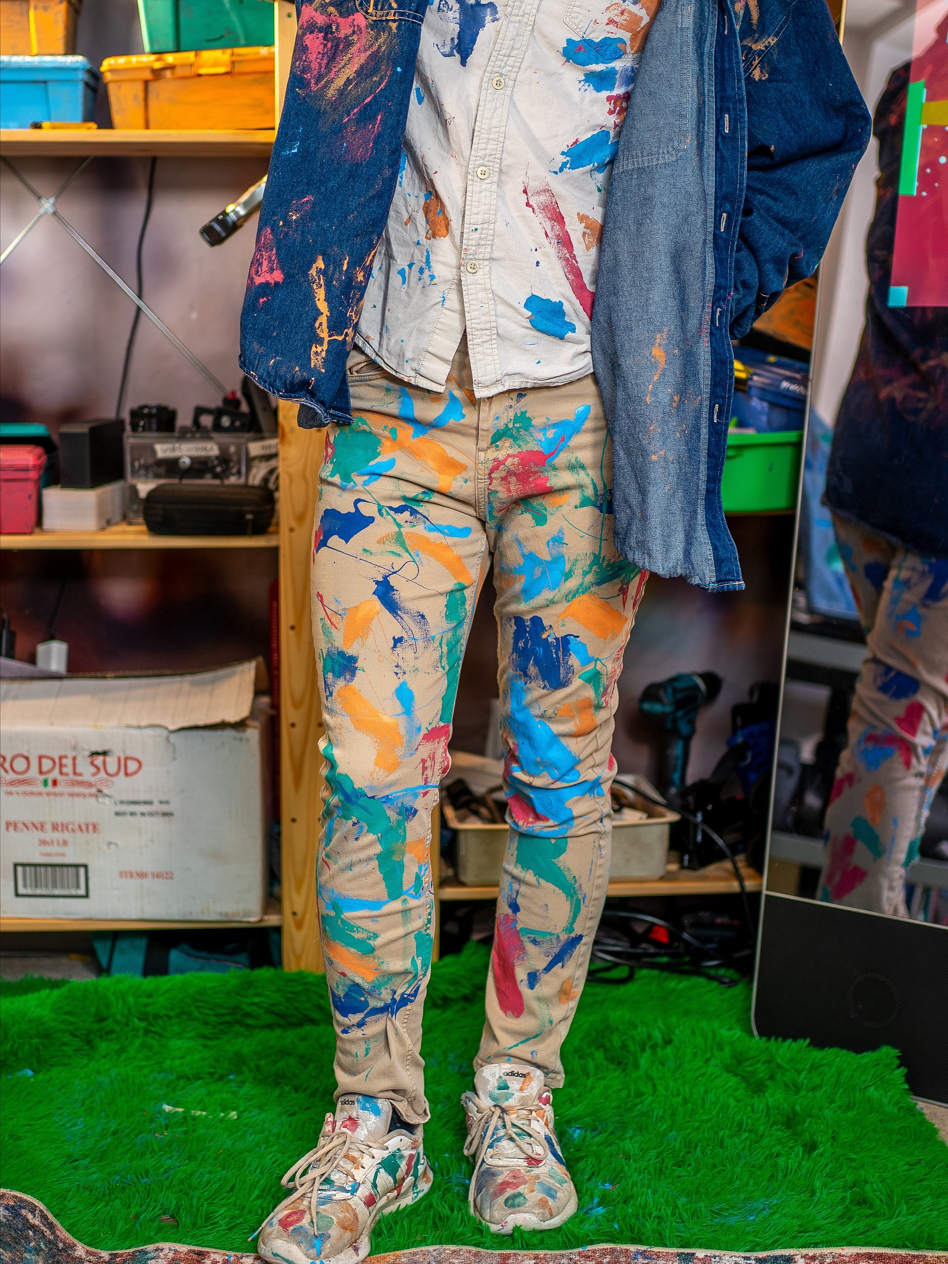 Slim Fit Khaki Pants / Studio Colors product image (1)