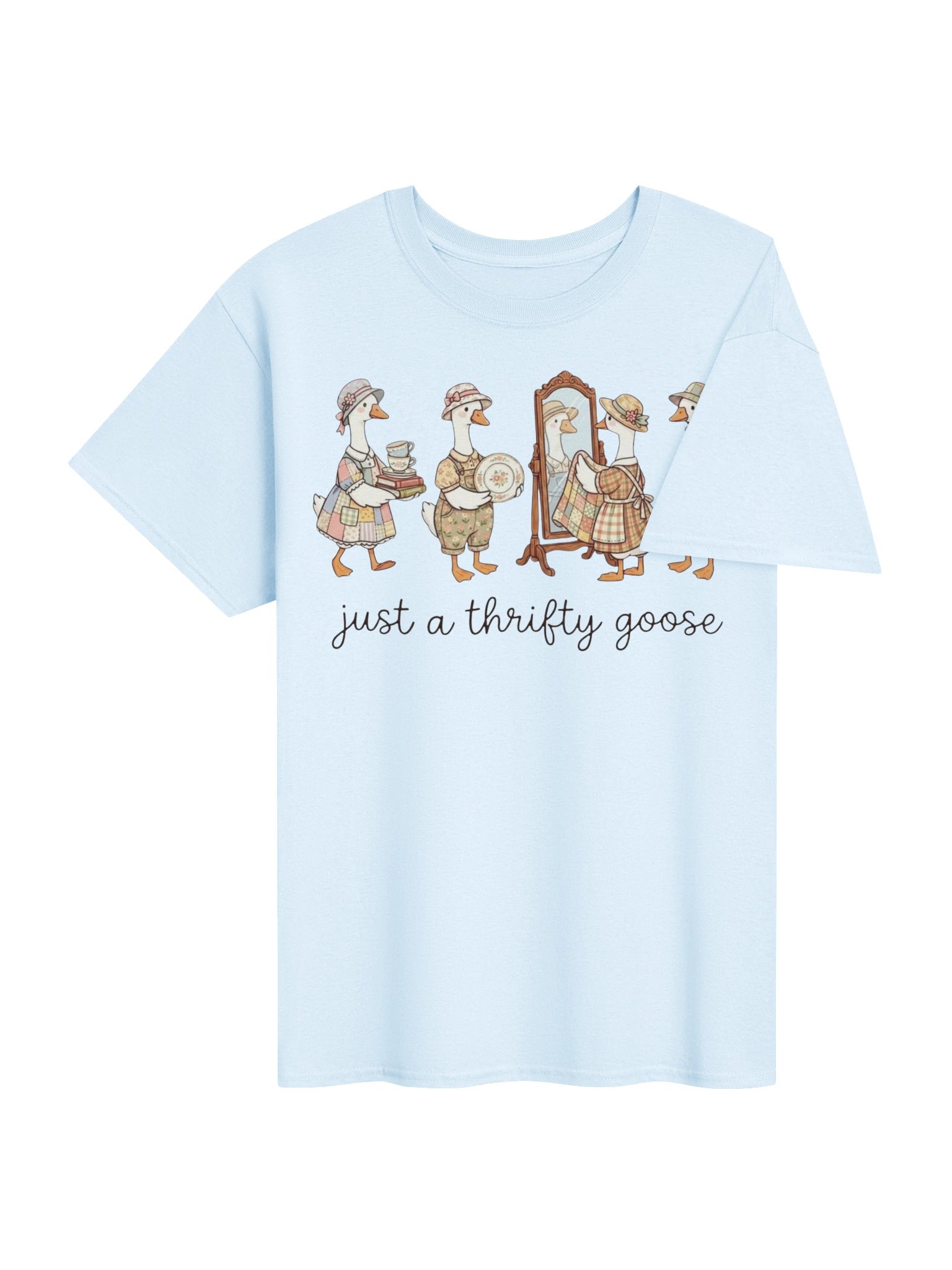 Just A Thrifty Goose Tee product image (4)