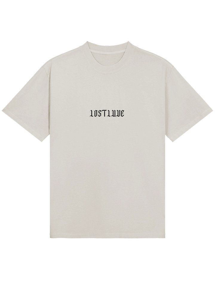 LOSTLUVE Gothic Bone Wash Tee product image (1)