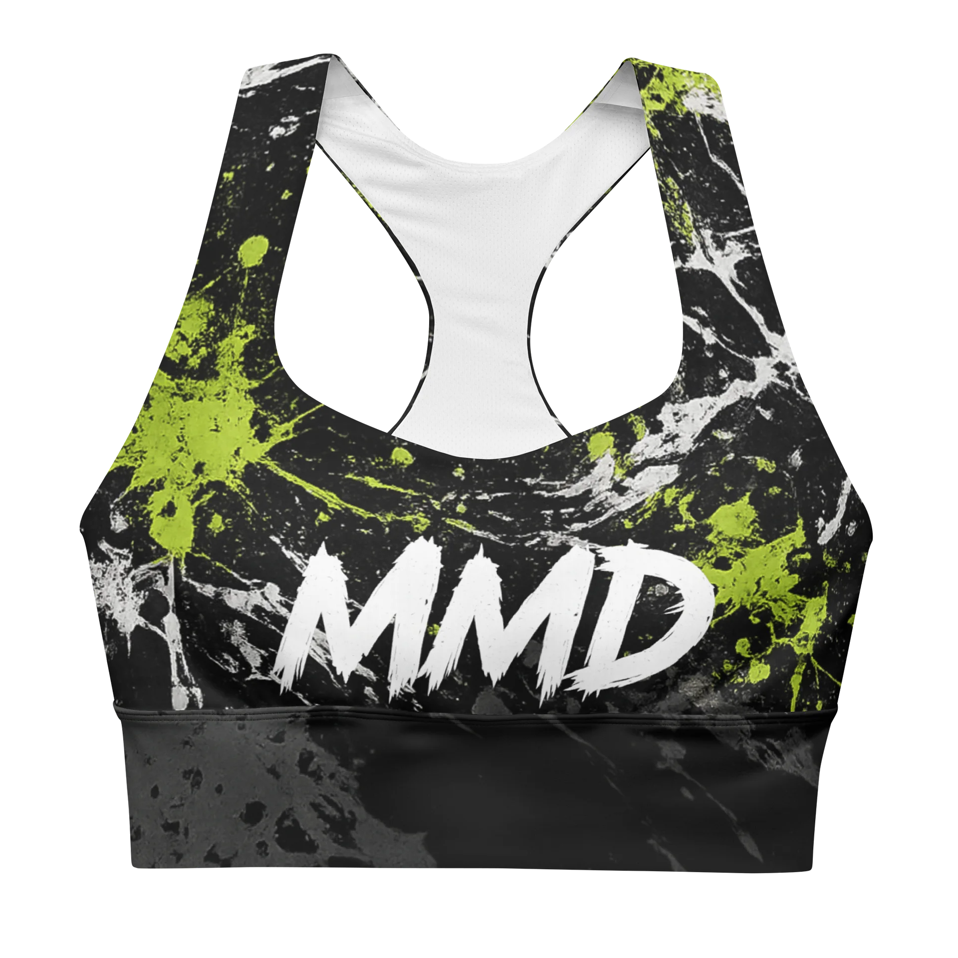 MMD Splatter Longline Sports Bra product image (1)