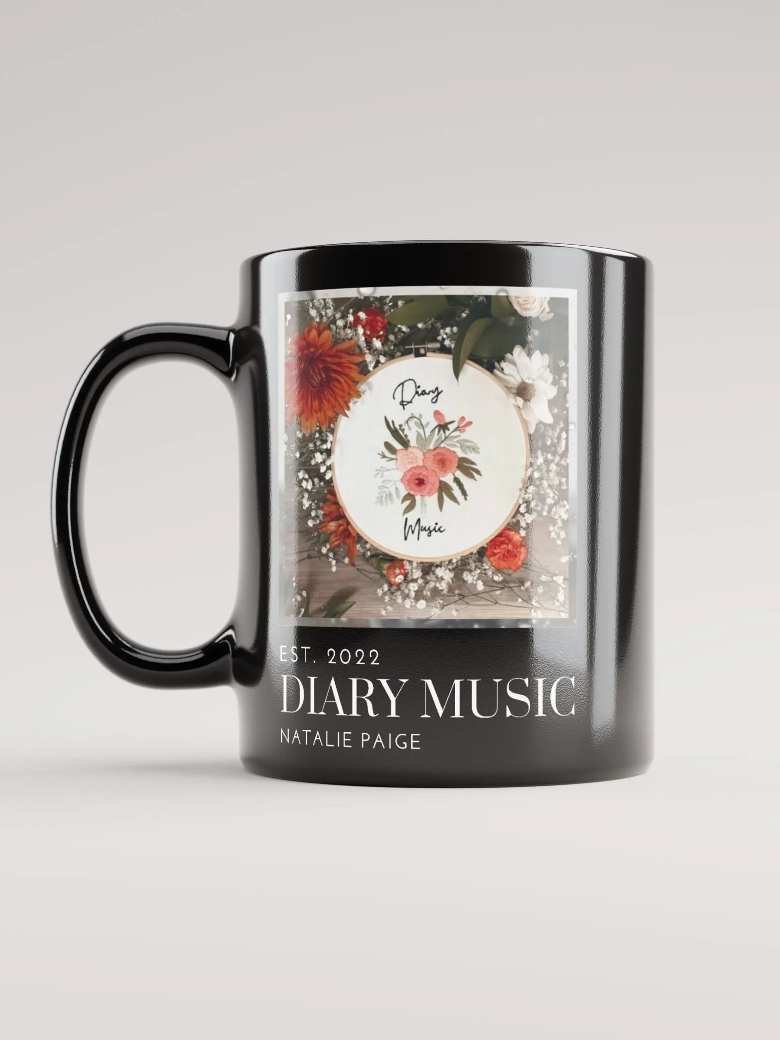 Diary Music Glossy Mug product image (1)