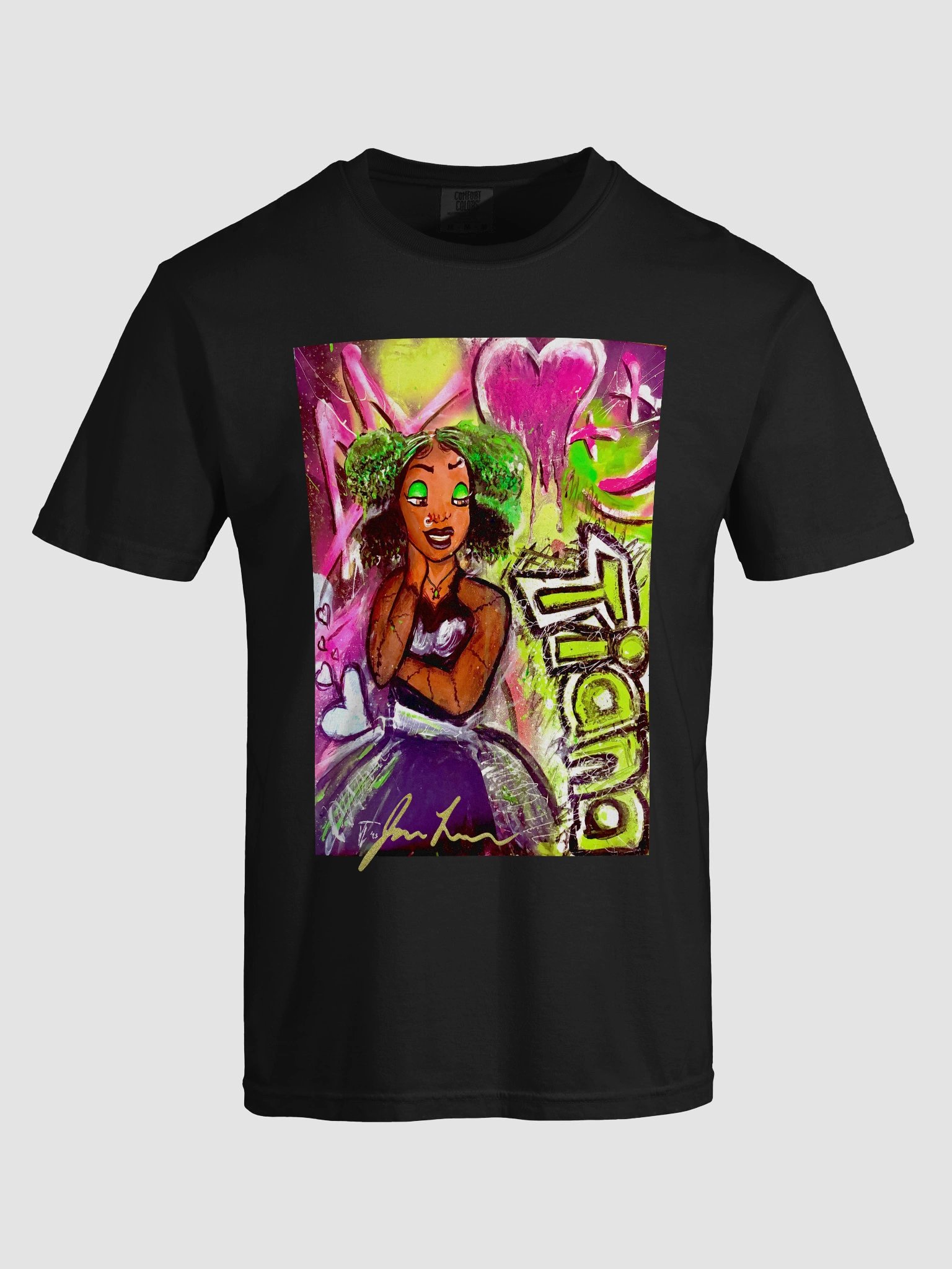 Goth Princess Tiana T-Shirt product image (92)