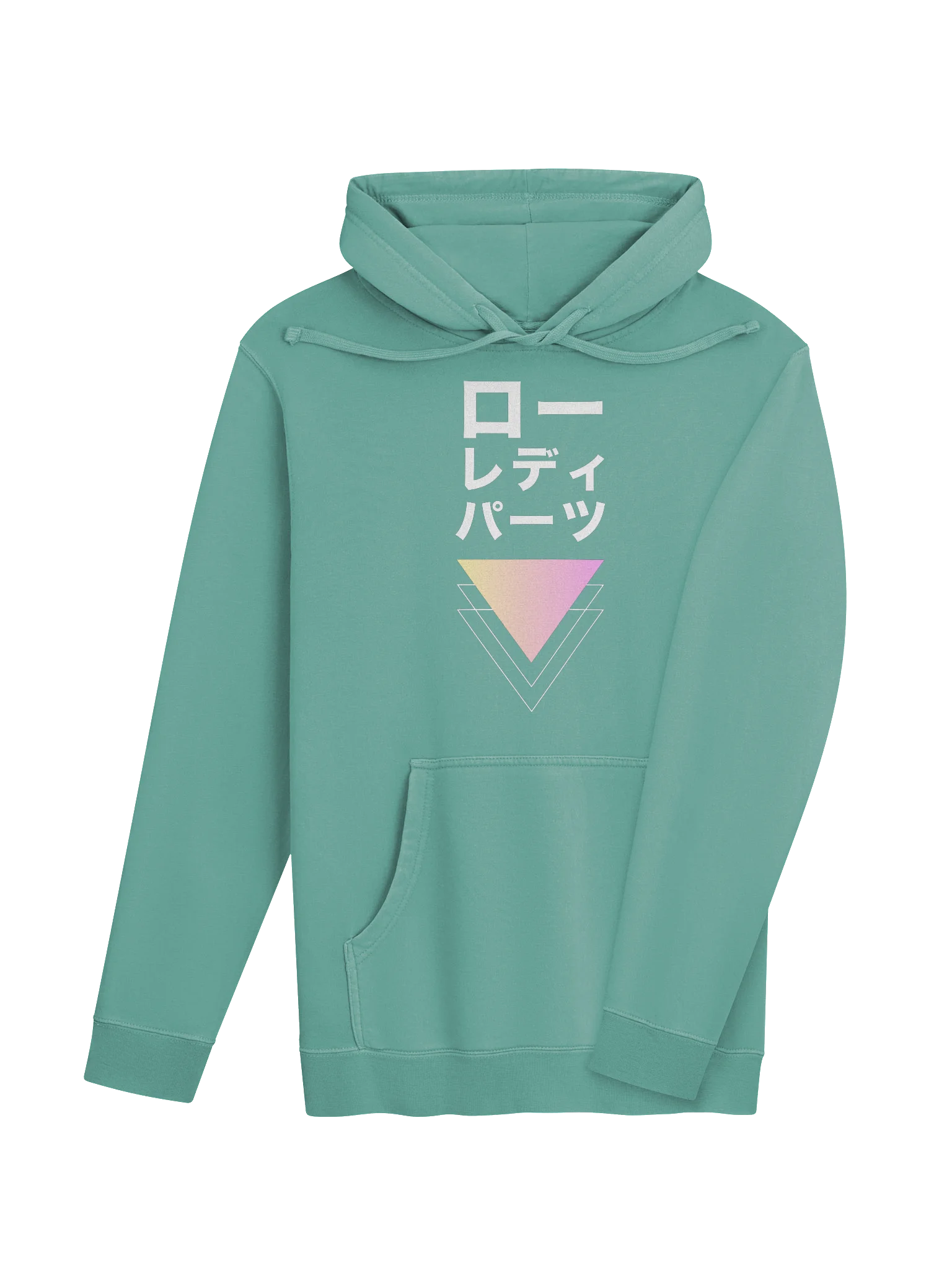 ローレディパーツ teal hoodie product image (4)
