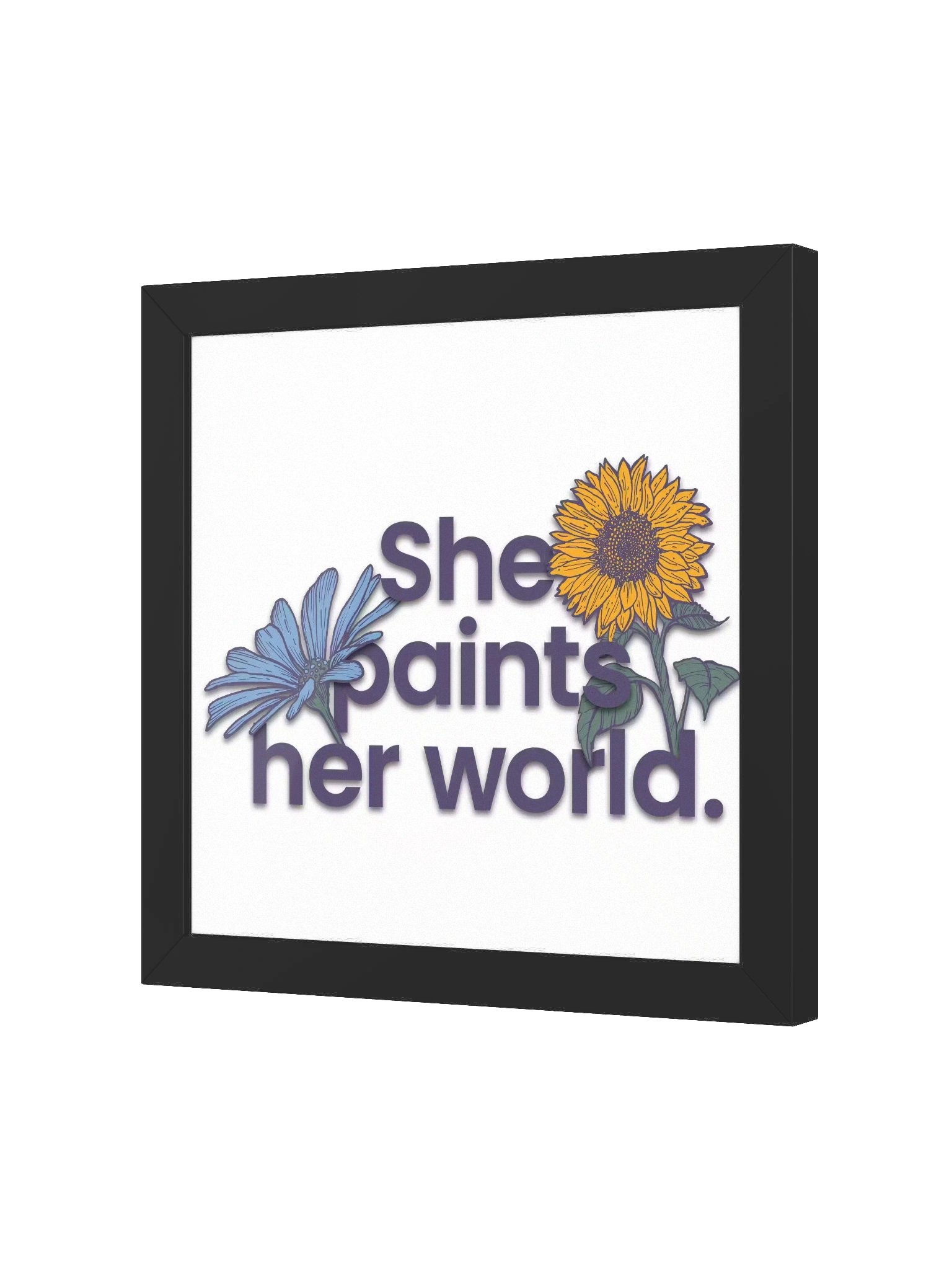 She Paints Art Print product image (2)