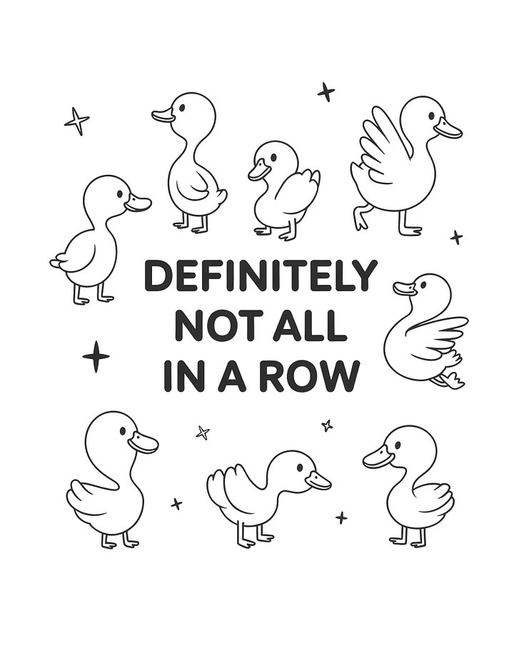 In a Row Tee product image (1)