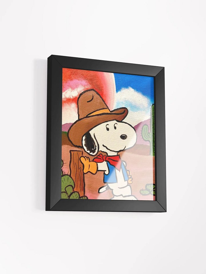 Tex Beagle (Framed Print) product image (2)