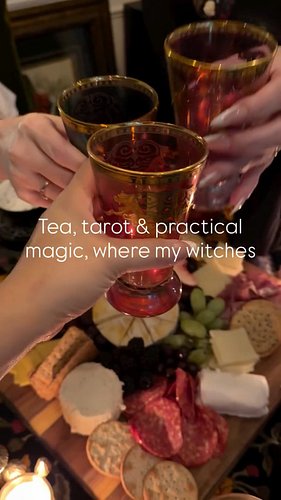Tea, tarot & Practical Magic 2, Where my witches at that want to do this with me 🔮✨☕️🫖