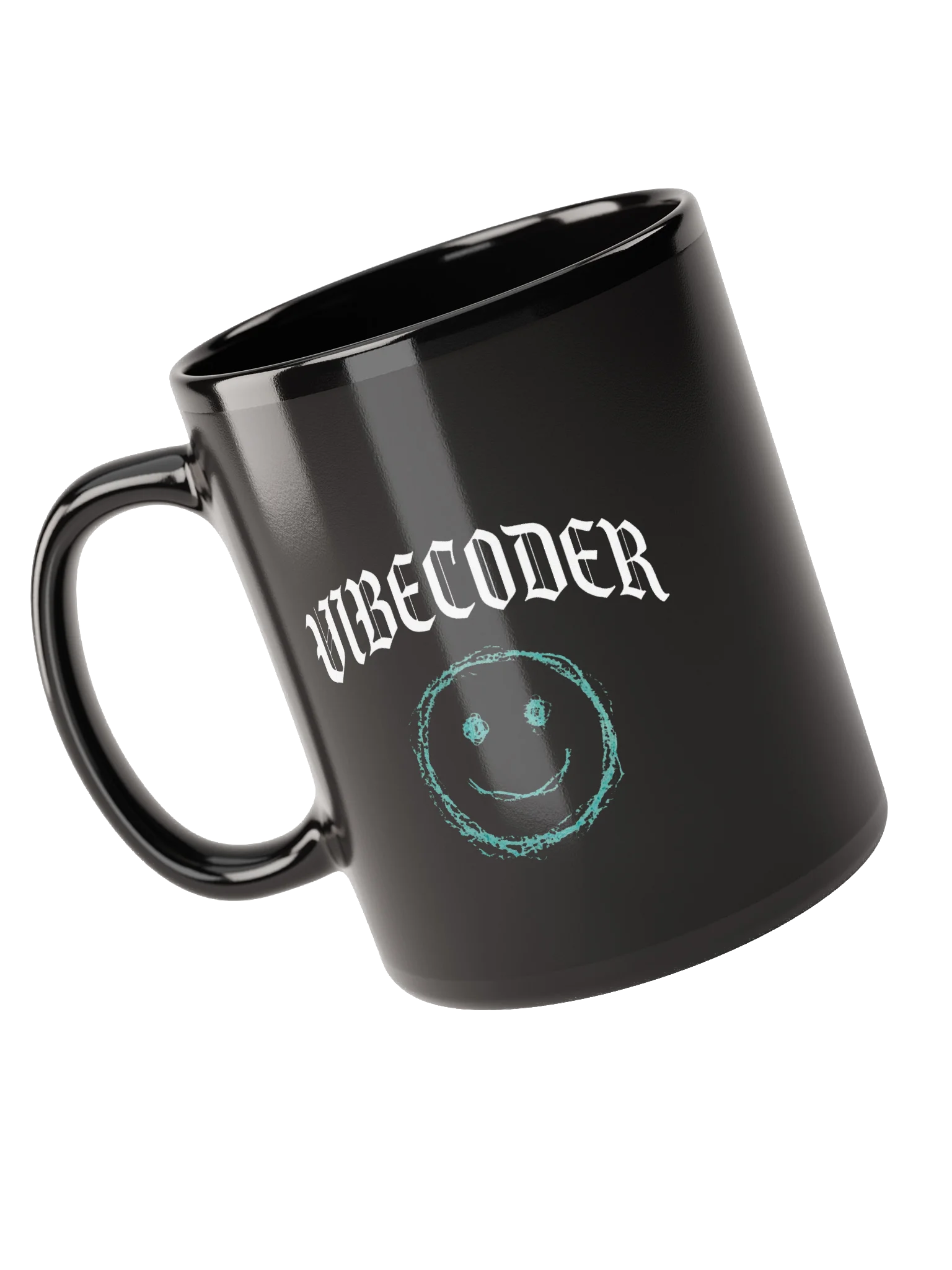 happy & caffeinated vibecoder mug product image (5)